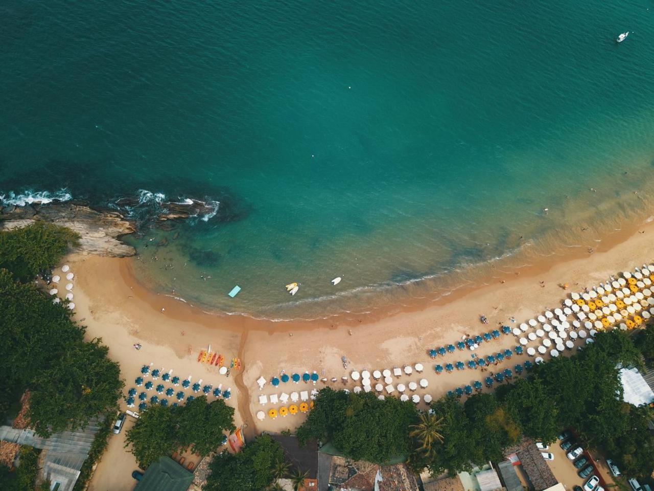 Bangalô com vista para o mar no condomínio Yacamim Ilhabela praia do Curral view 3