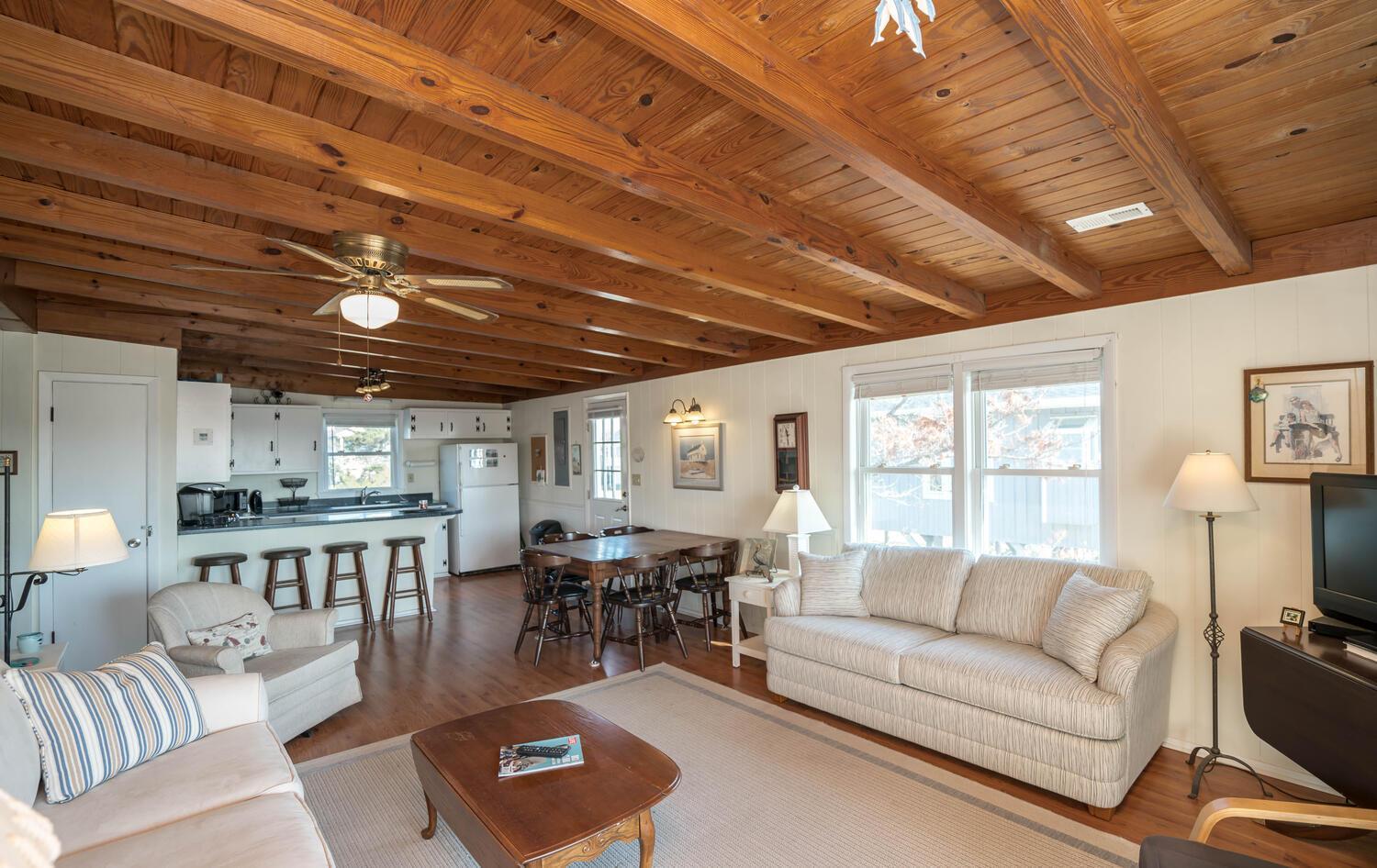 Oak Island Beach - A charming cottage with a view you won't get tired of! The Barden Cottage view 3
