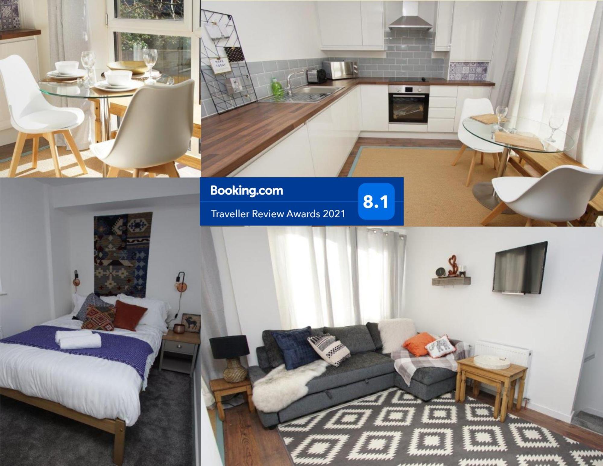 Apartment 3 Broadhurst Court sleeps 4 minutes from town centre & train view 3
