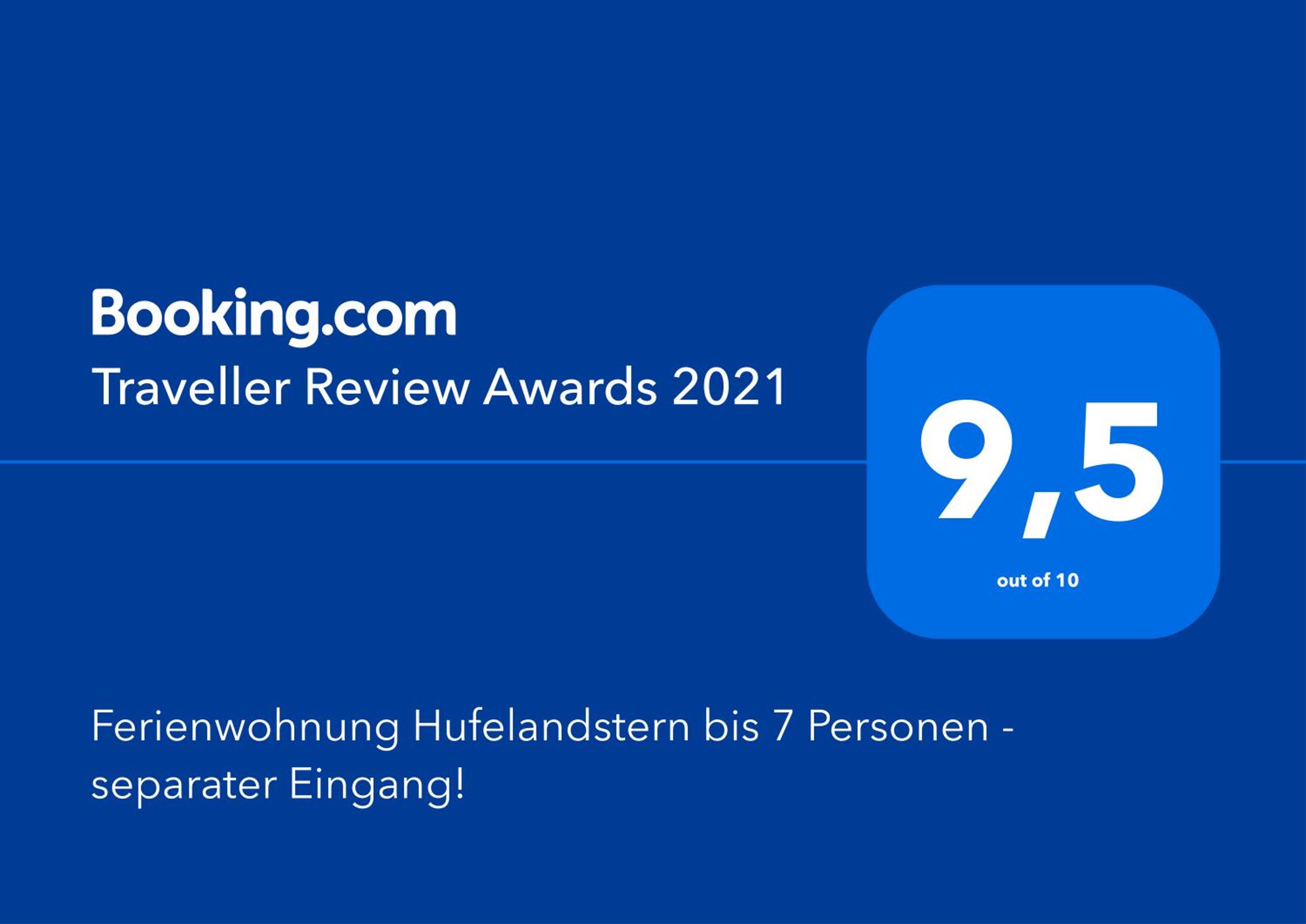 Ferienwohnung Hufelandstern bis 7 Personen - mit E-Ladesäule!