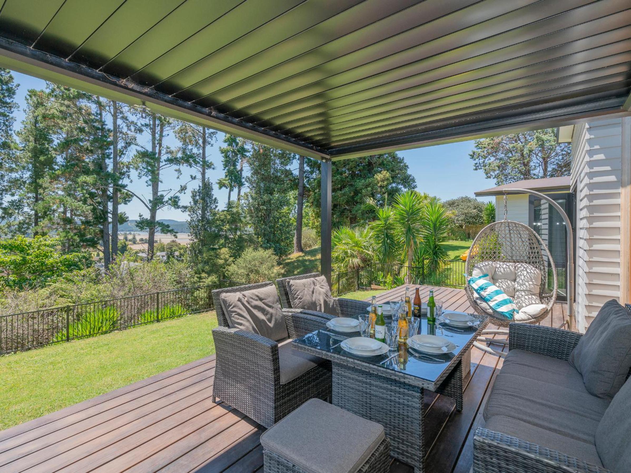 Treetop Bach - Whangamata Holiday Home view 2