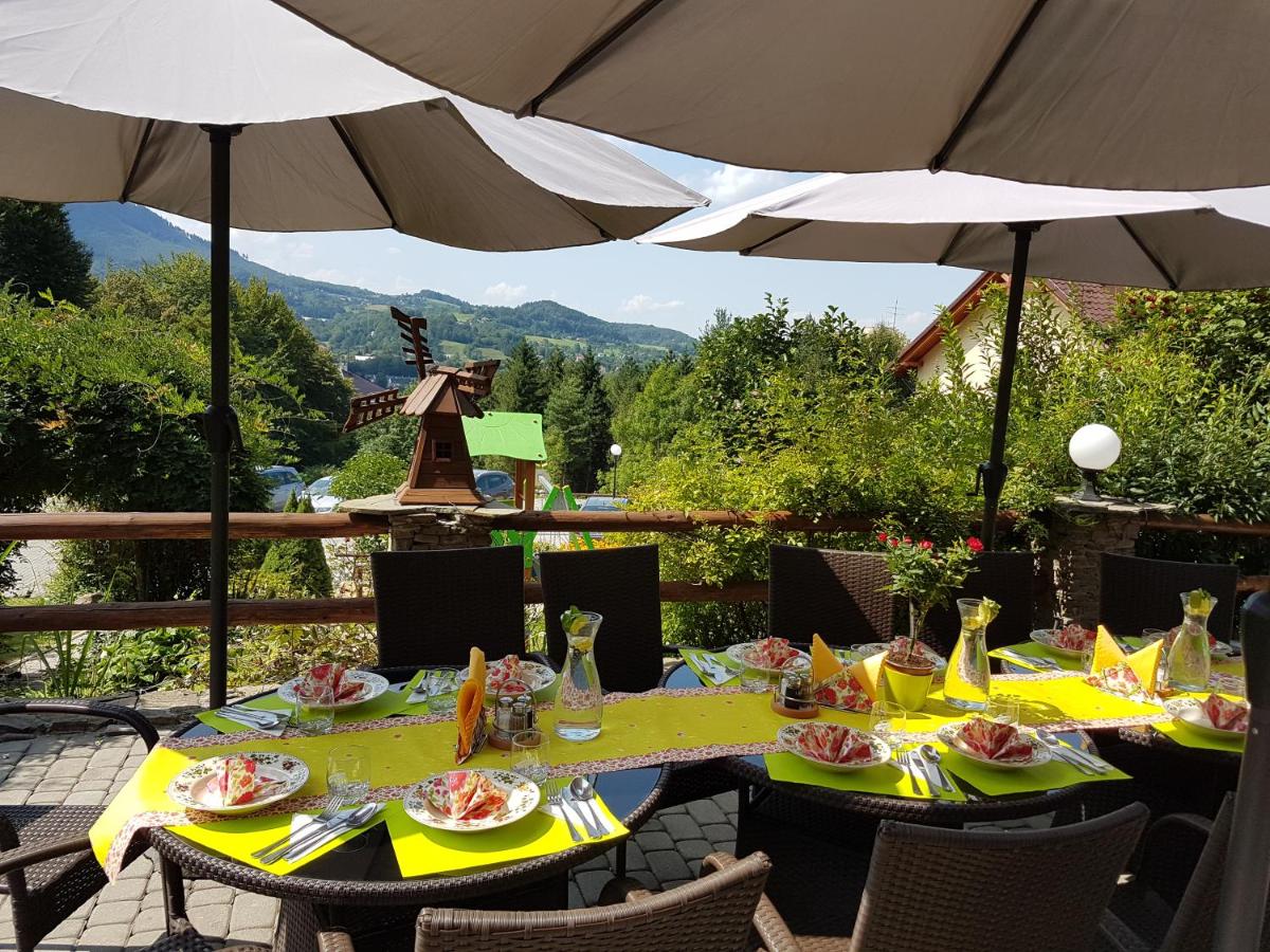 outdoor BBQ area