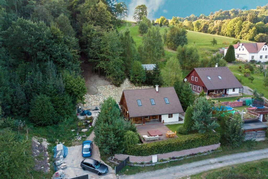 Wooden house in the heart of the Giant Mountains with own hill