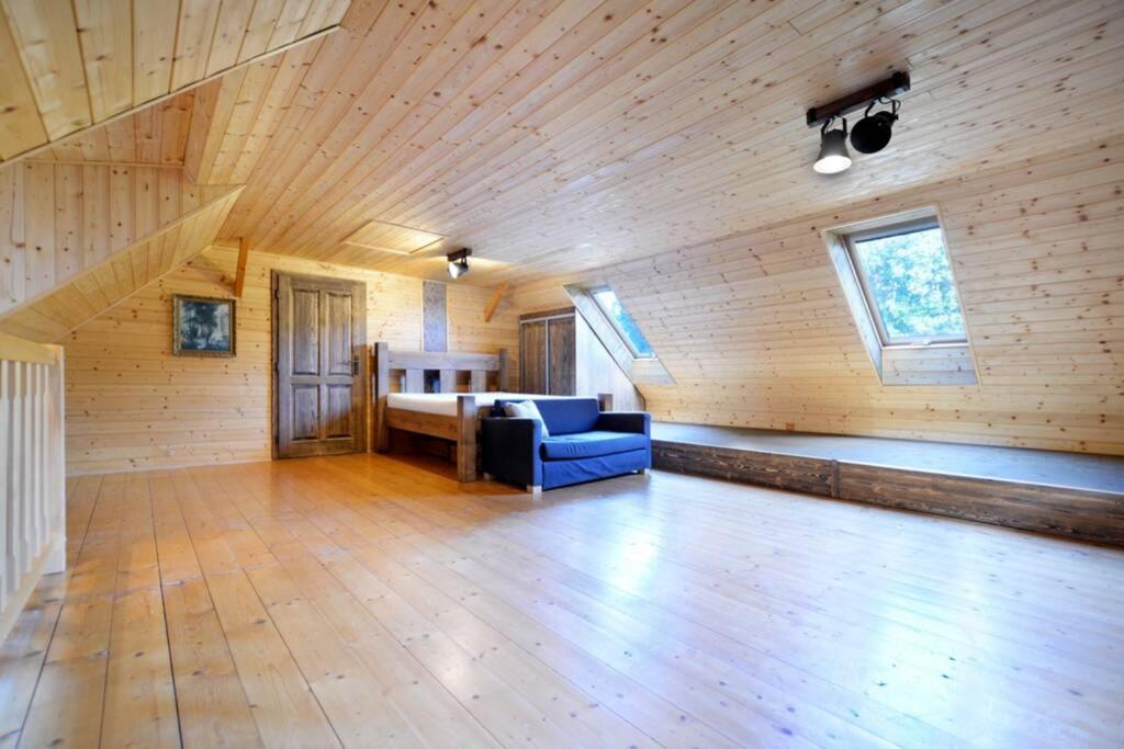 Wooden house in the heart of the Giant Mountains with own hill