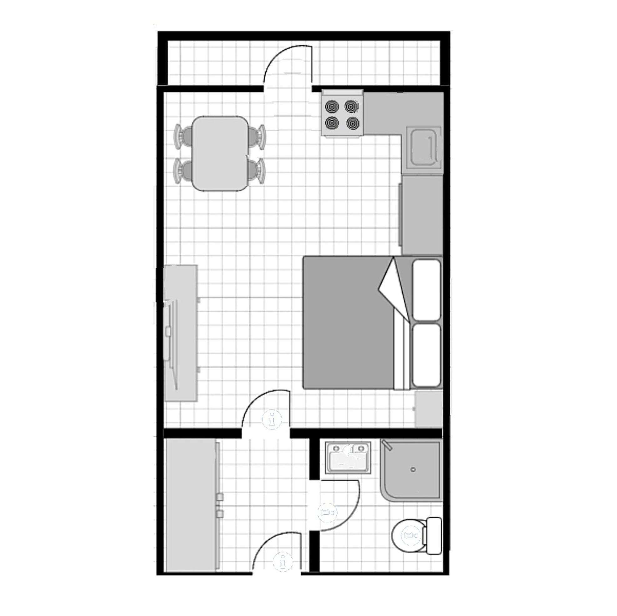 Retro Apartment view 2