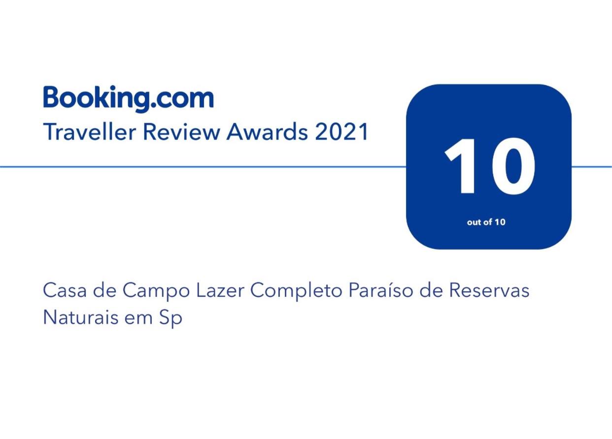 Casa de Campo Lazer Completo Paraíso de Reservas Naturais em Sp
