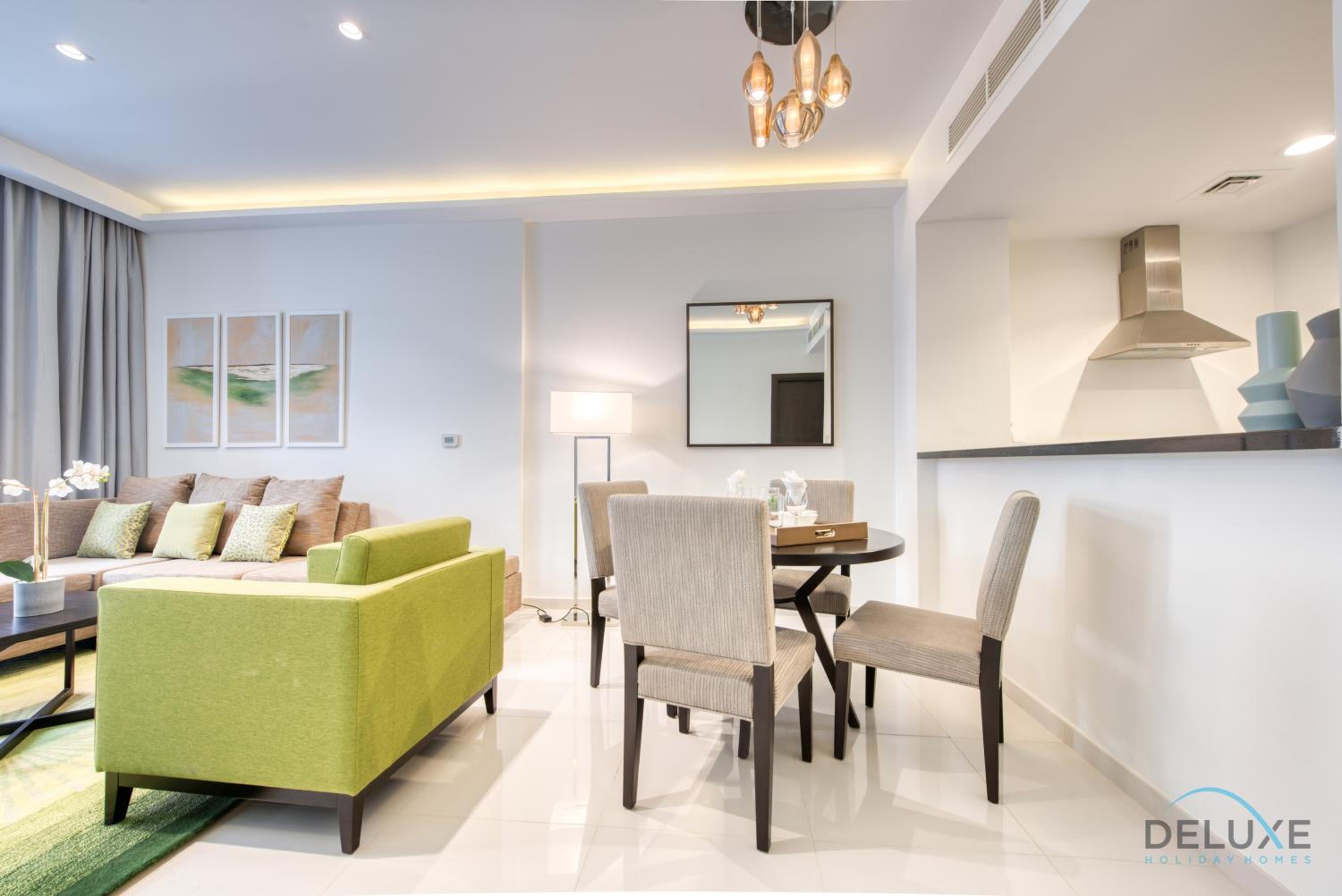Sleek 1BR Apartment at Celestia Dubai South by Deluxe Holiday Homes