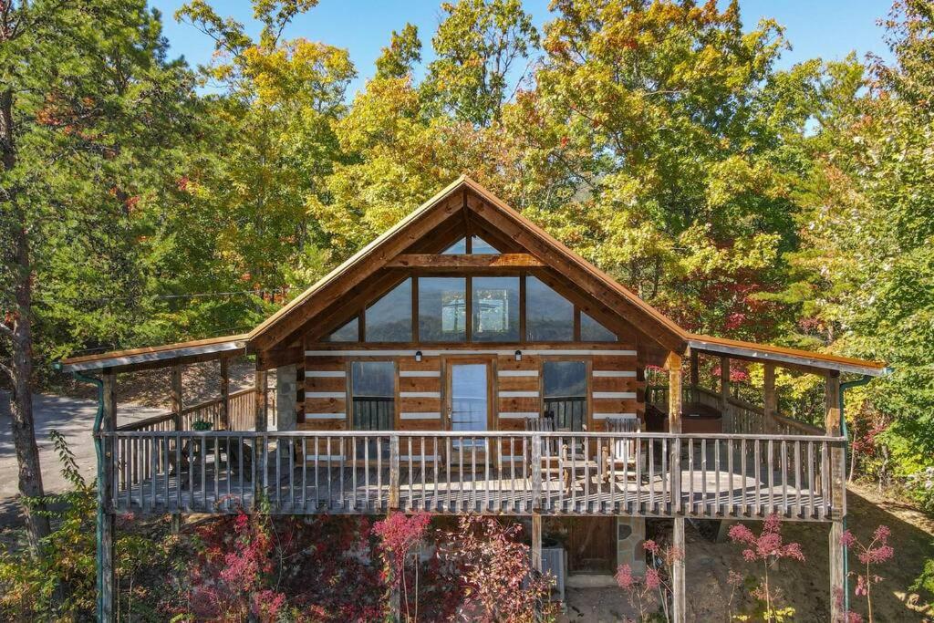 View! Private Studio Cabin,Hot Tub,RELAX,Honeymoon view 2
