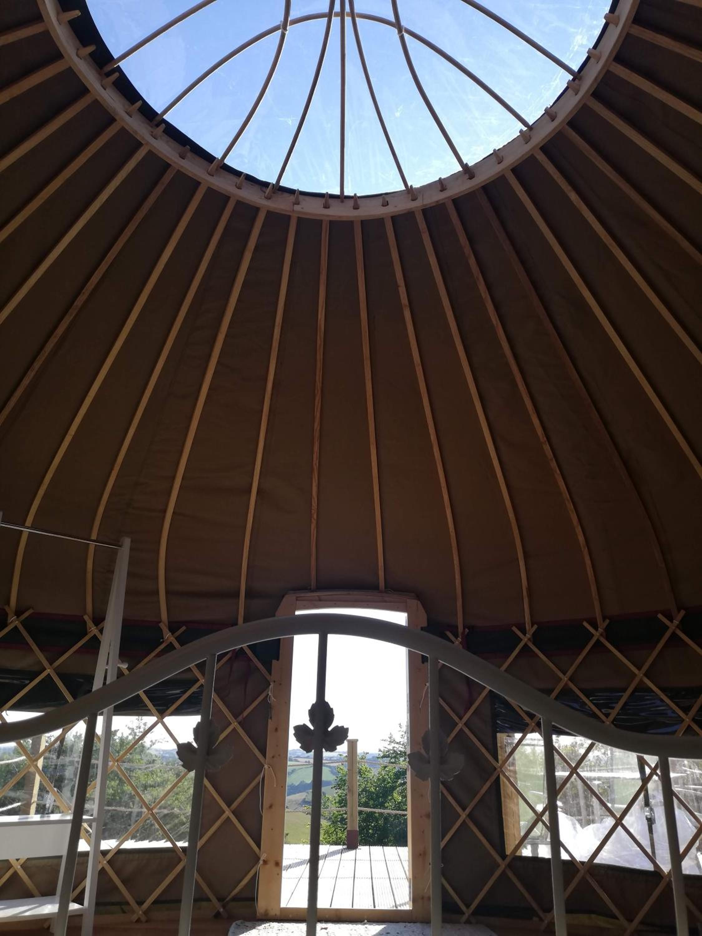 Looe Yurts view 5