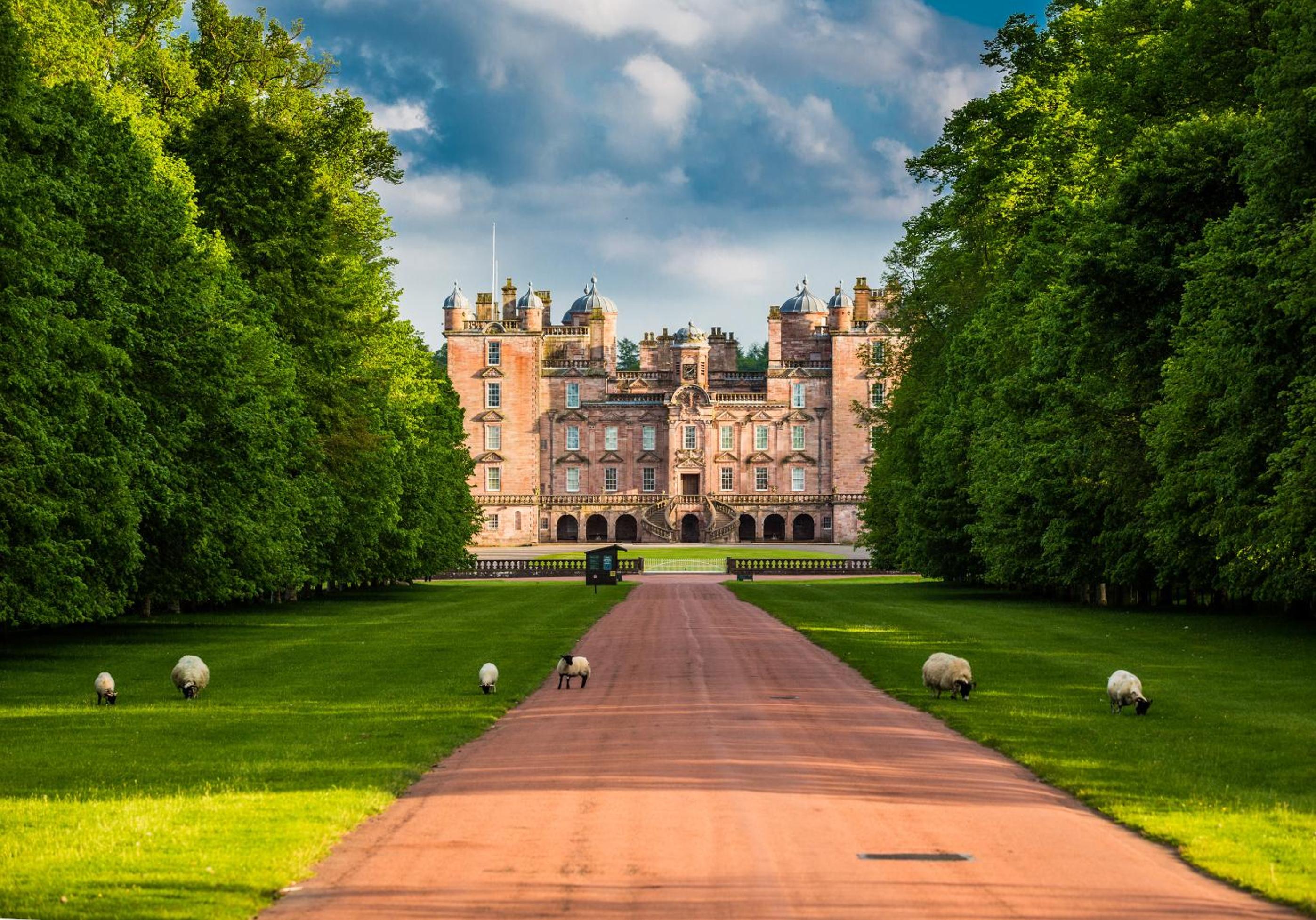 Stableyard Studio: Drumlanrig Castle view 2