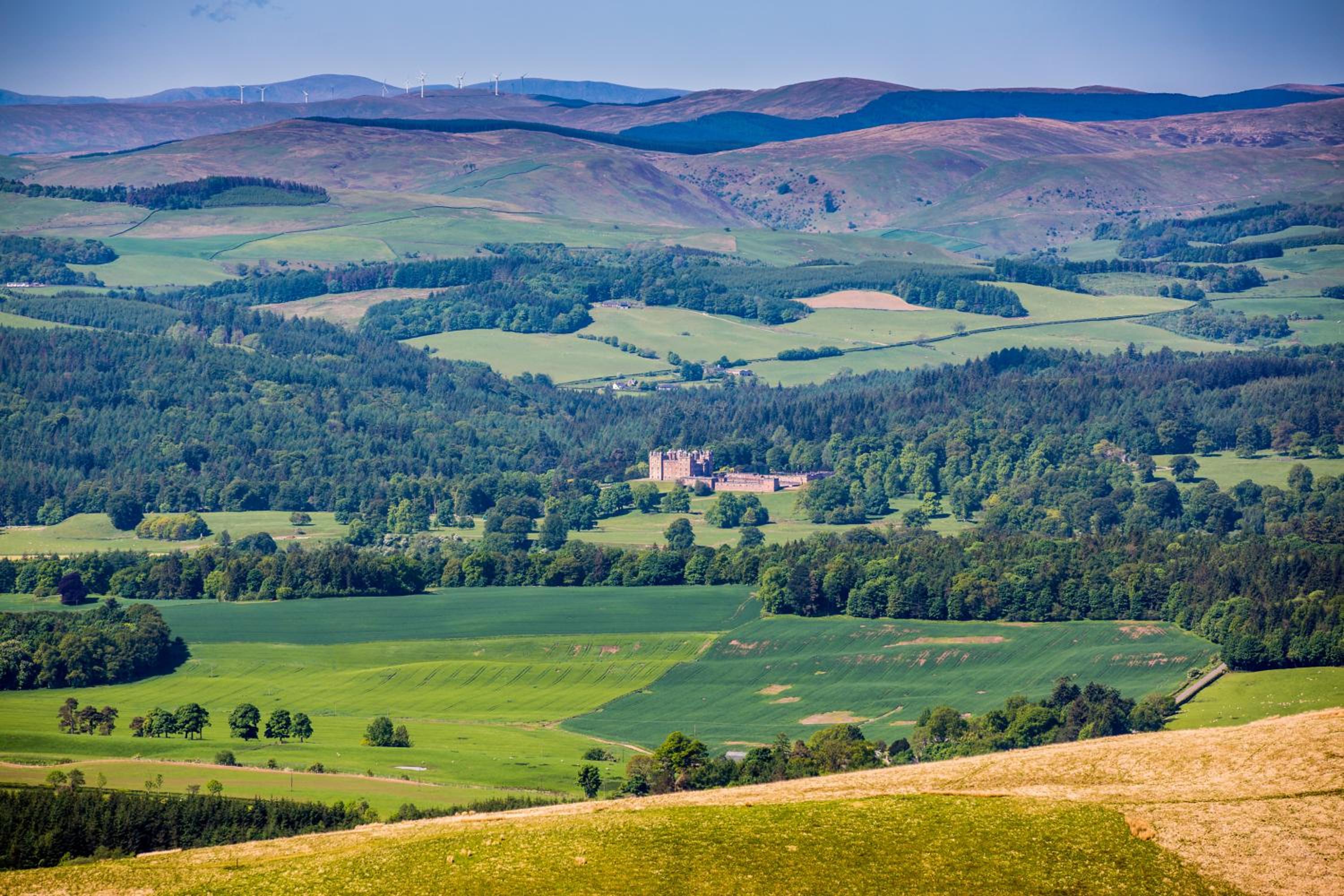 Stableyard Studio: Drumlanrig Castle view 3