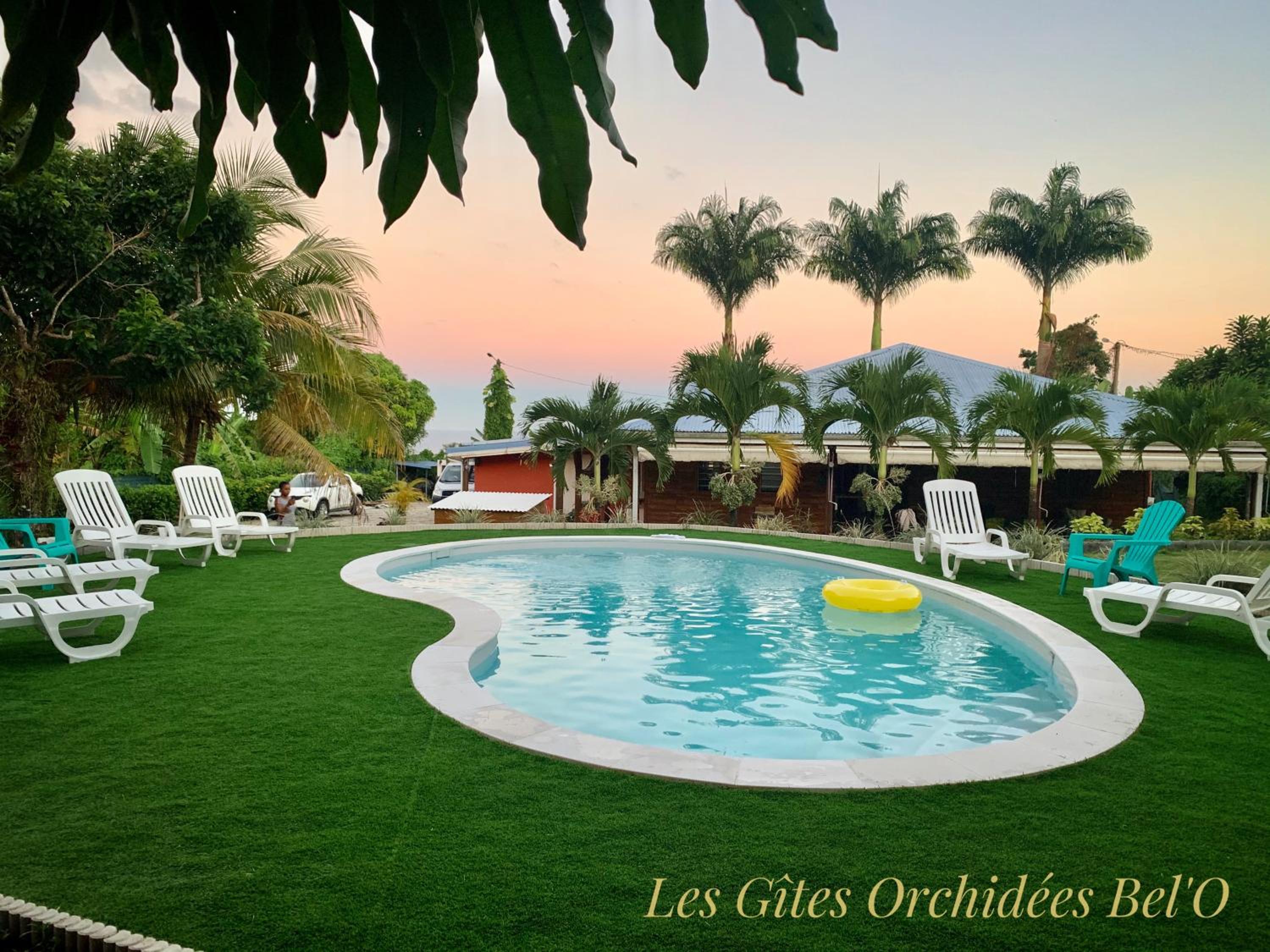 Les Gites Orchidees Bel'o - hotel in Rue Urbain Laurent, Capesterre-Belle-Eau