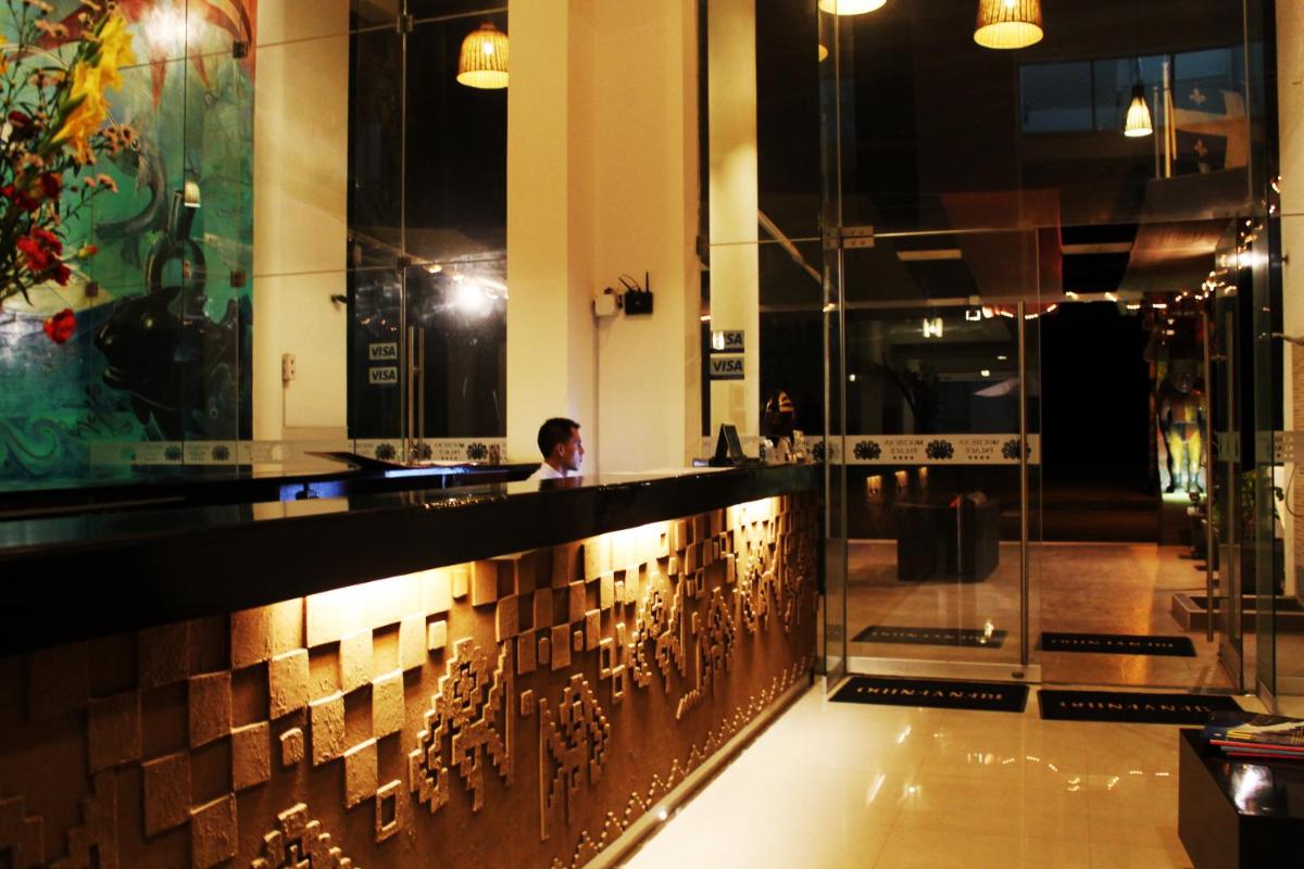 hotel reception