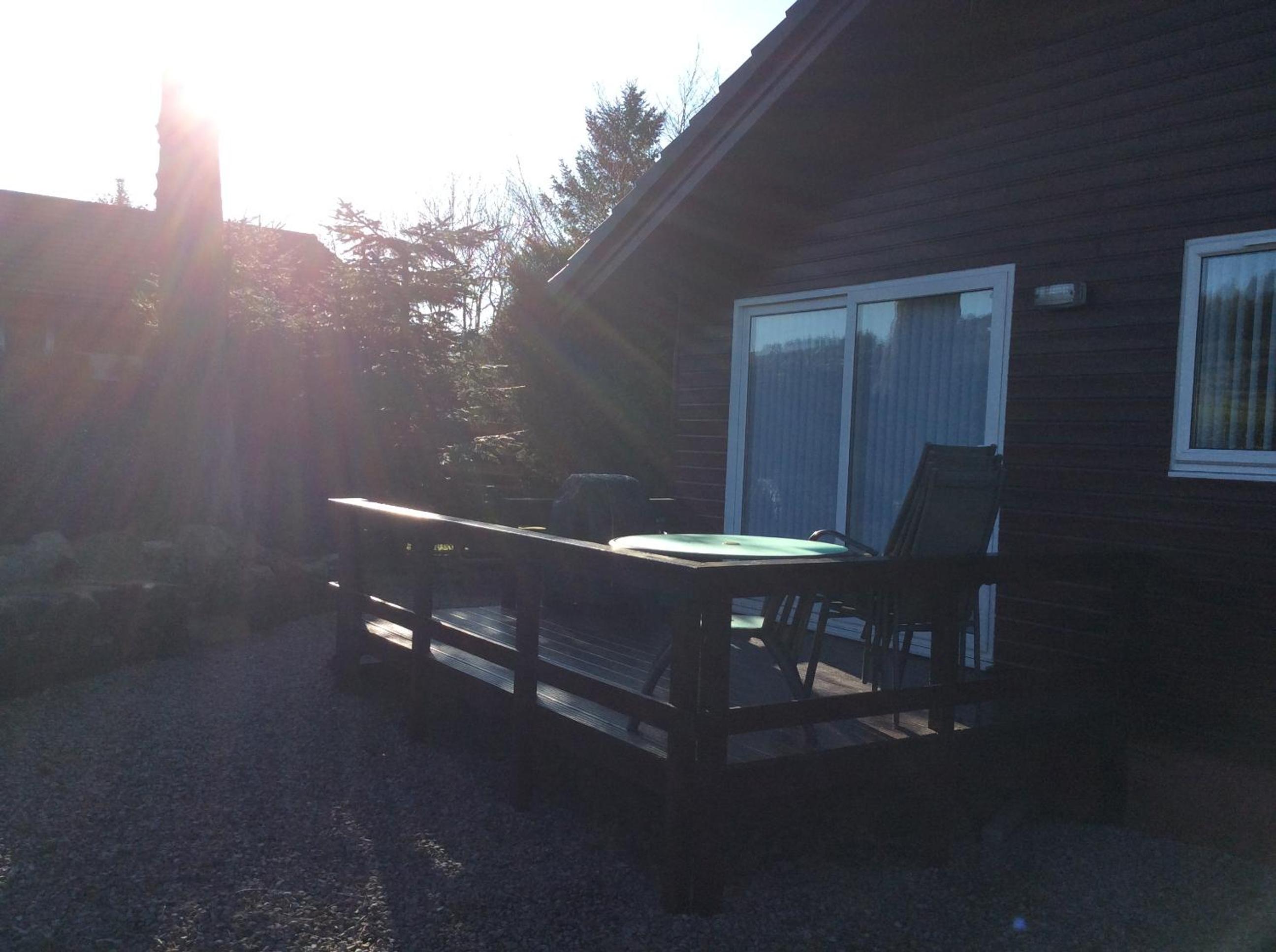 Heron Lodge, edge of Mabie Forest Dumfries view 4