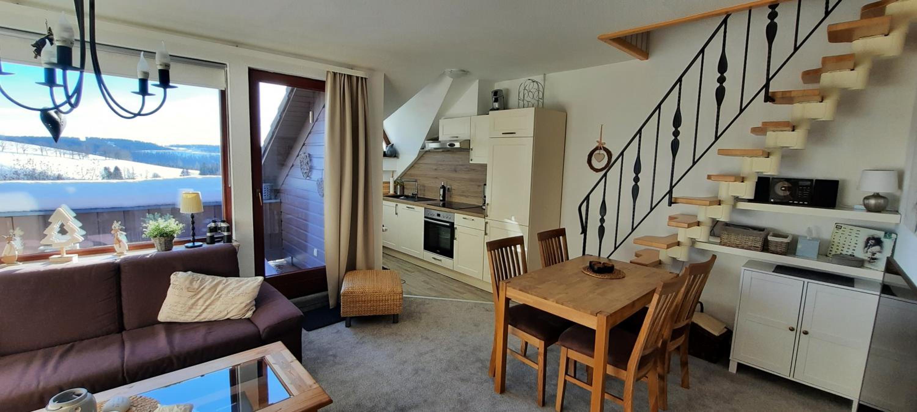 Ferienwohnung Fernblick view 2