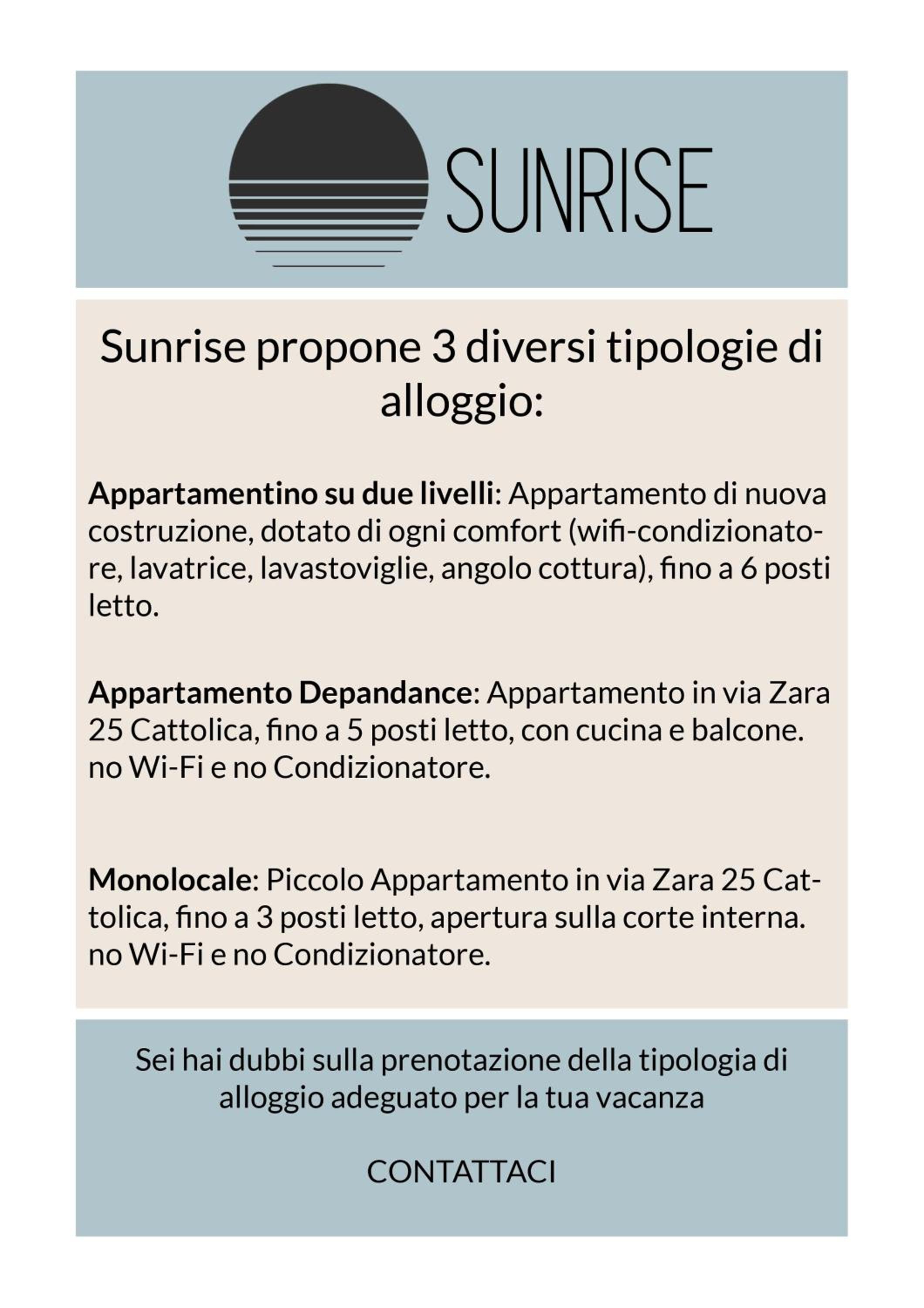 Appartamenti Sunrise