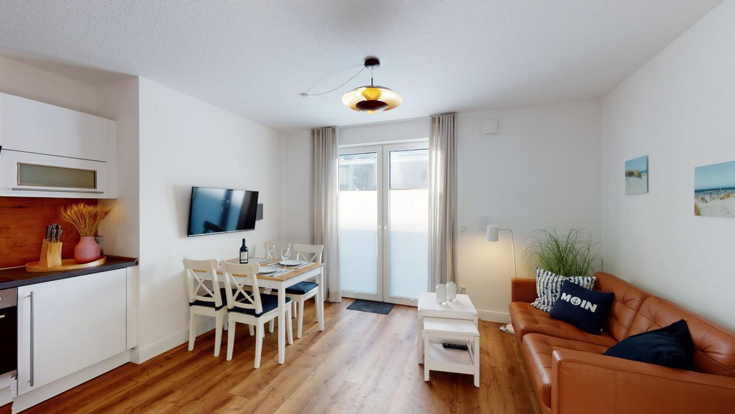 Seeblick Nordlicht, exklusive Wohnung mit Terrasse