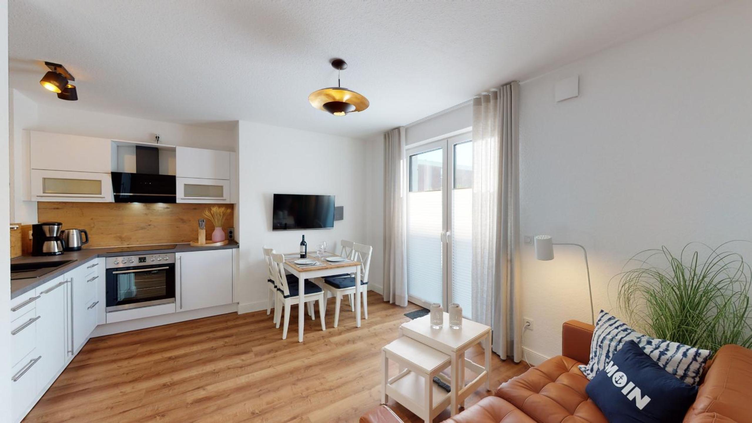 Seeblick Nordlicht, exklusive Wohnung mit Terrasse
