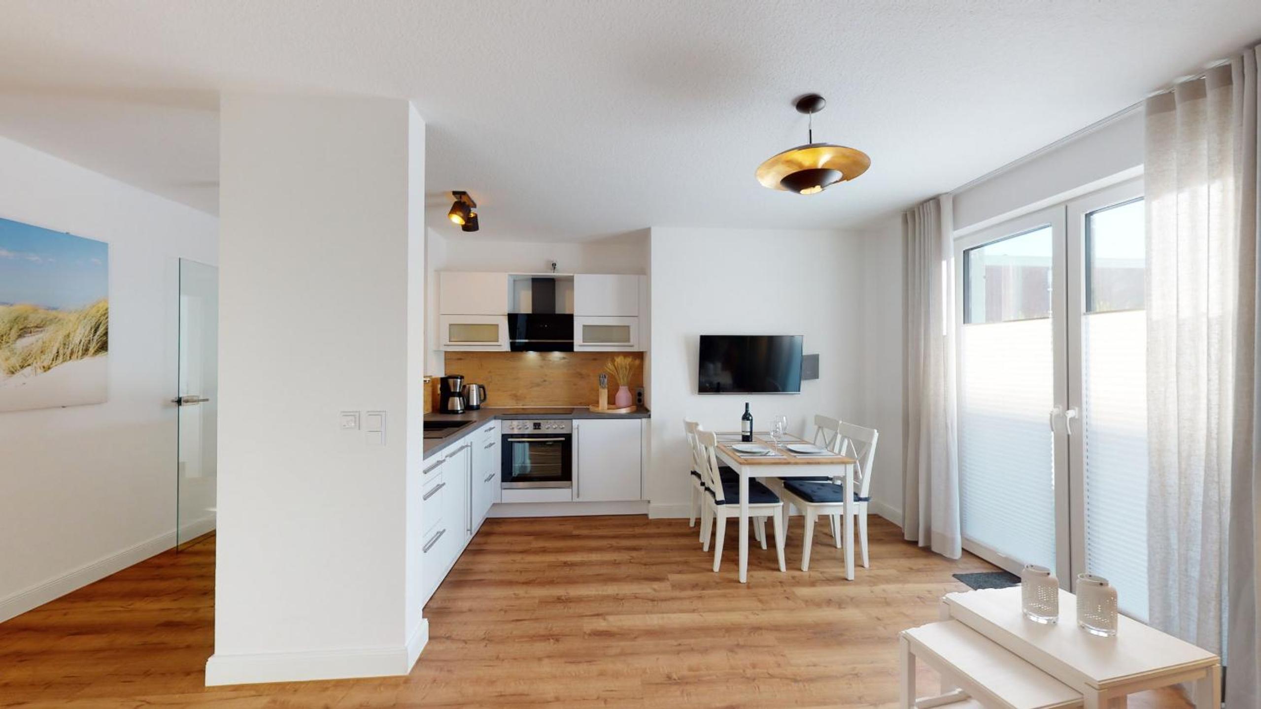 Seeblick Nordlicht, exklusive Wohnung mit Terrasse