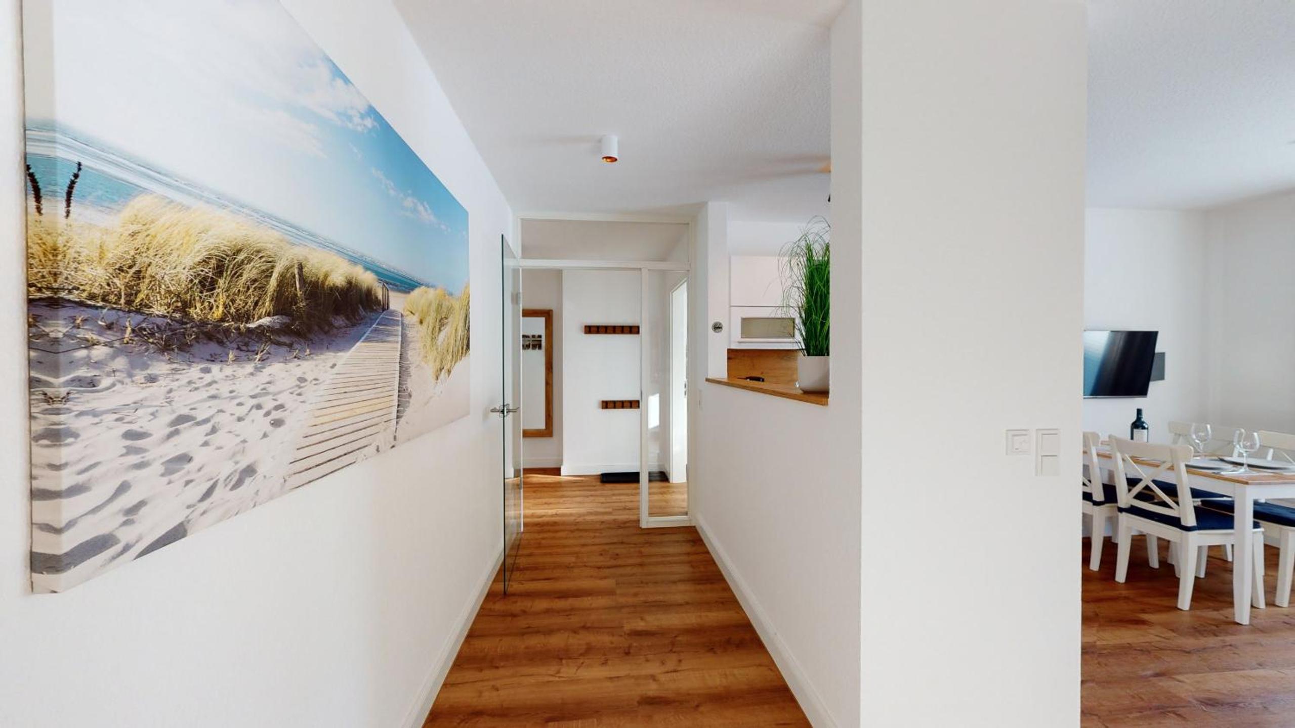 Seeblick Nordlicht, exklusive Wohnung mit Terrasse