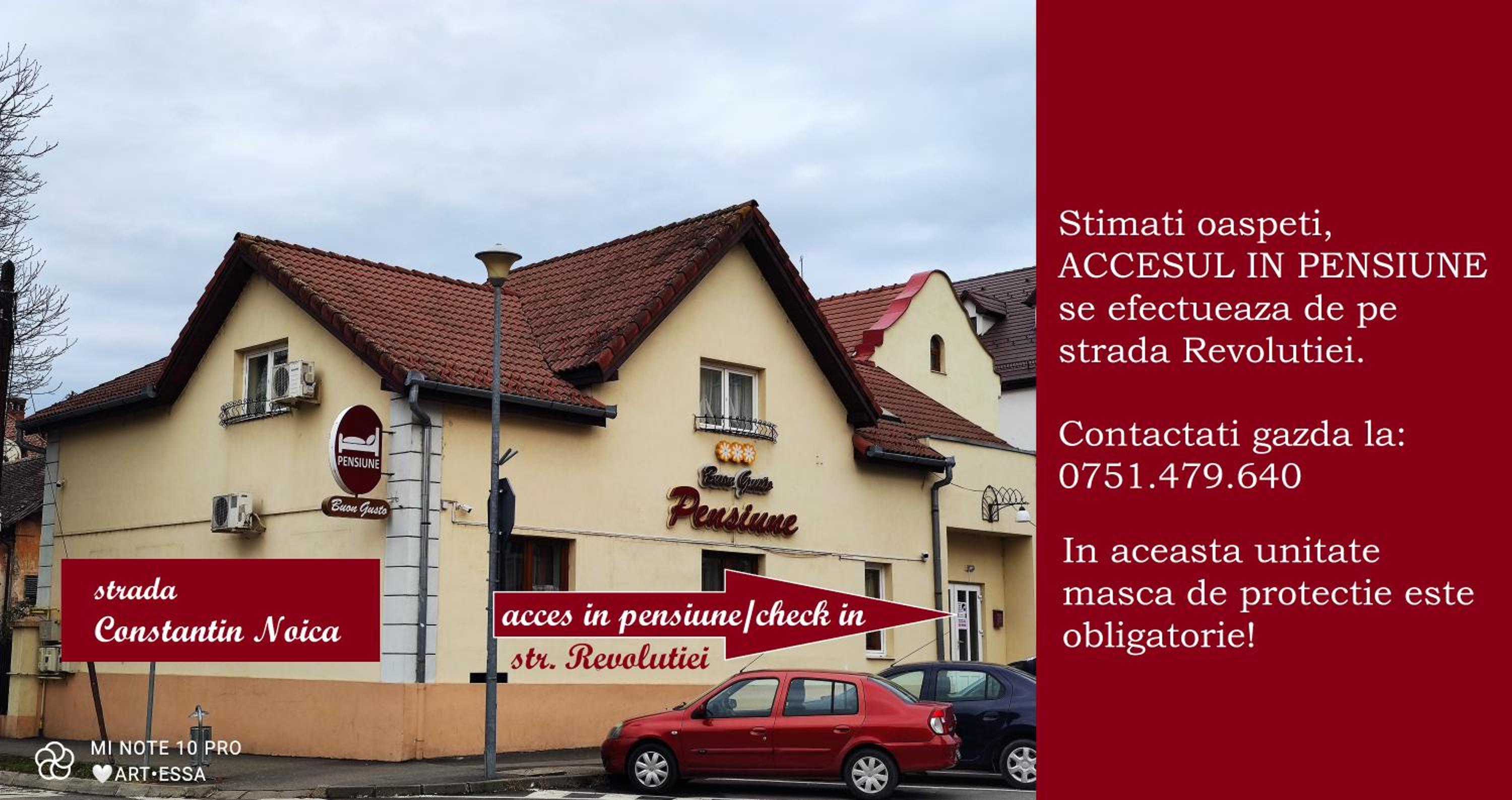 Pensiunea Buon Gusto Sibiu-motorcyle friendly,city center