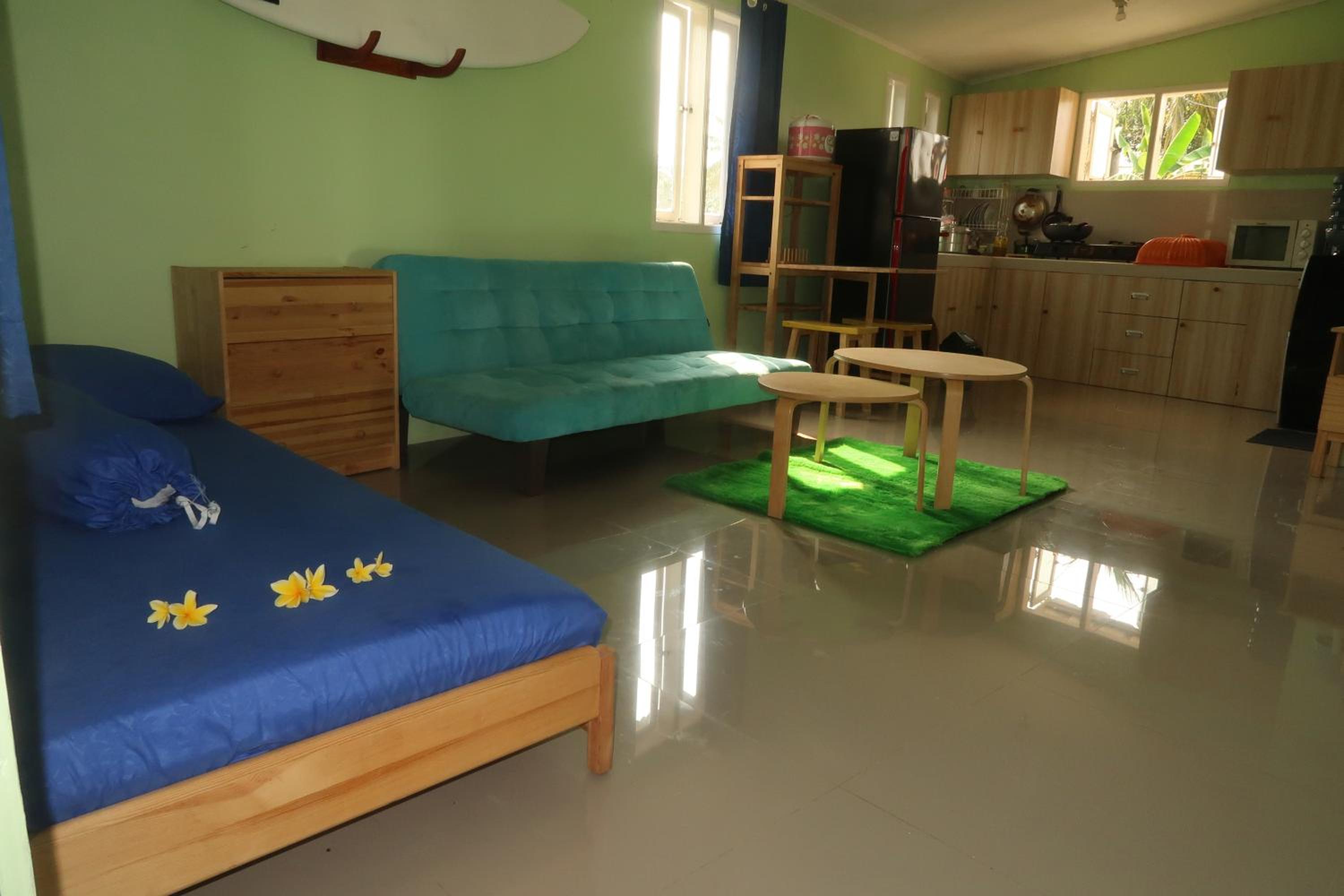 Arya's Surf Camp Cimaja view 2