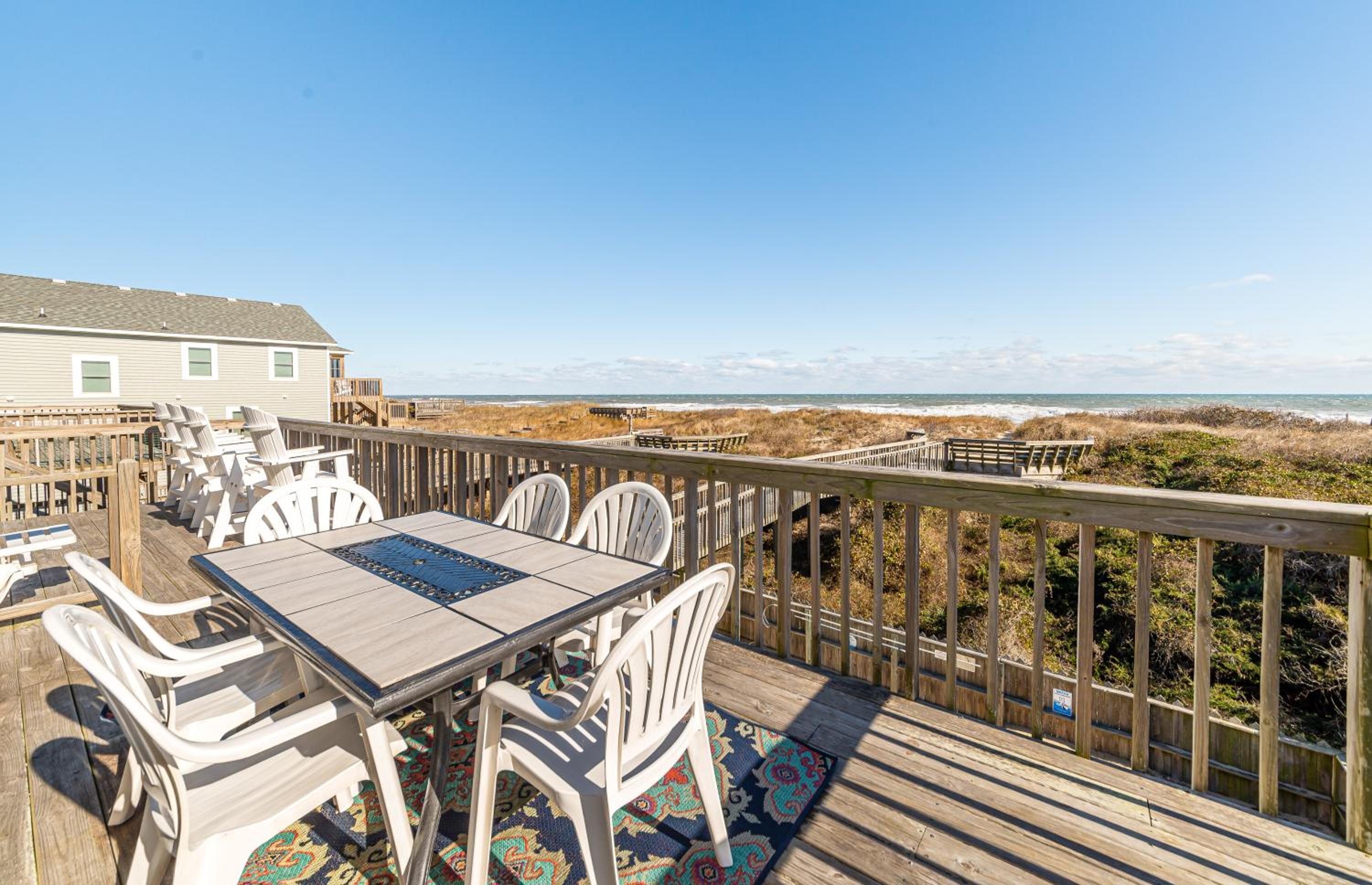 Smooth Sailing - Nags Head MP 10, Oceanfront, Ocean View, Pool, Hot Tub, Pets OK, Flex Stays