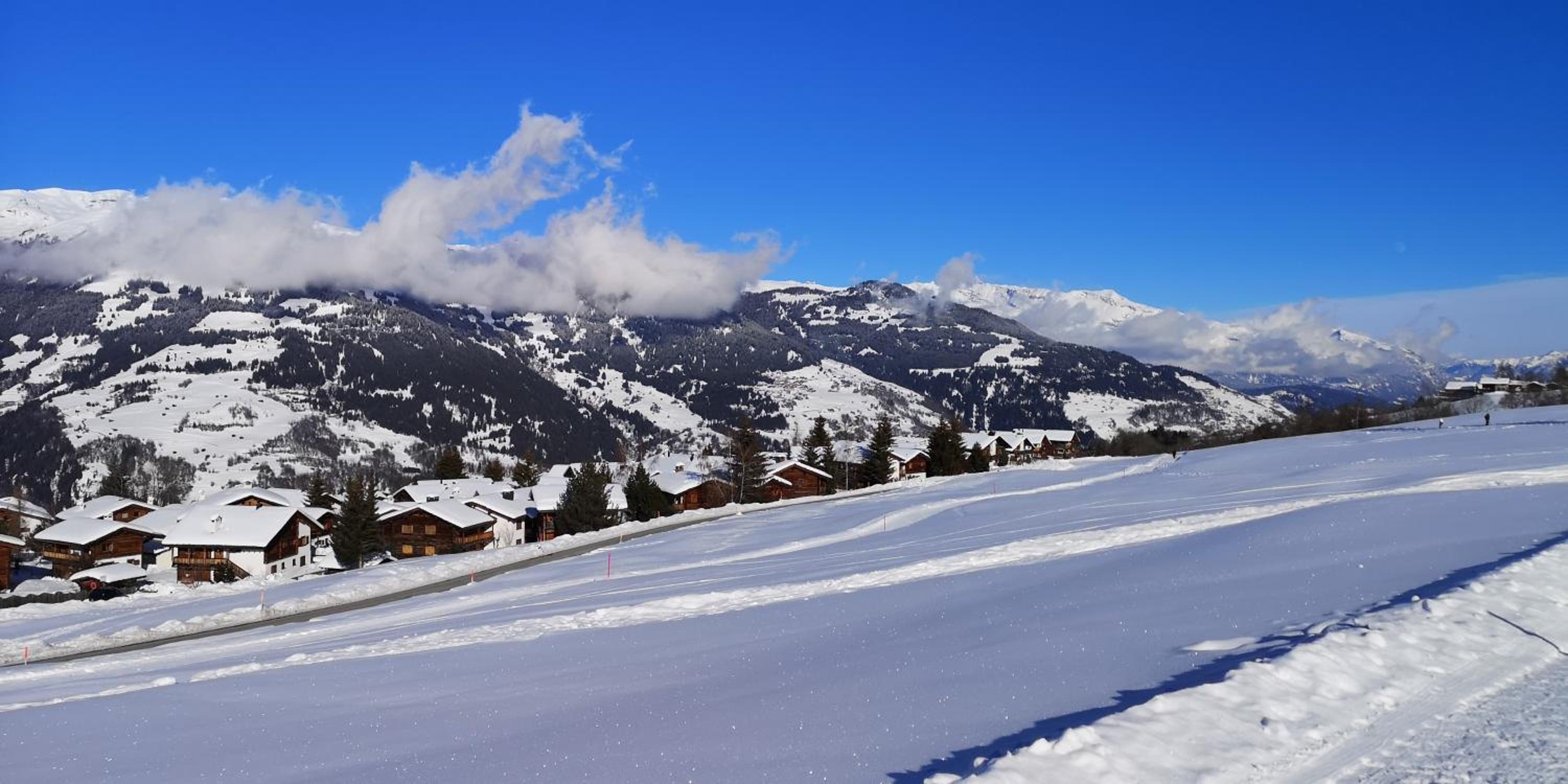 grosses Ferienhaus mit Sauna im Skigeb. Obersaxen