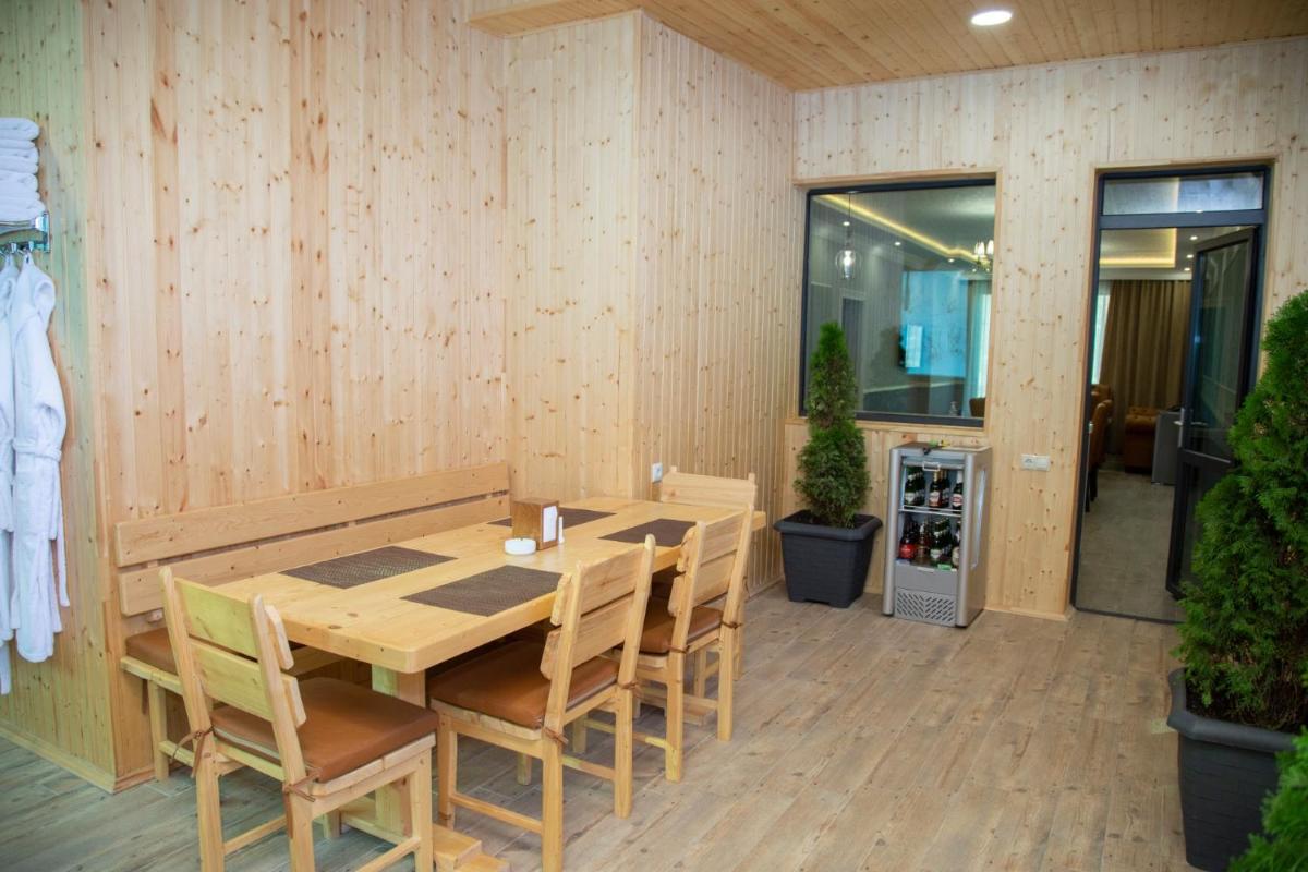 outdoor BBQ area