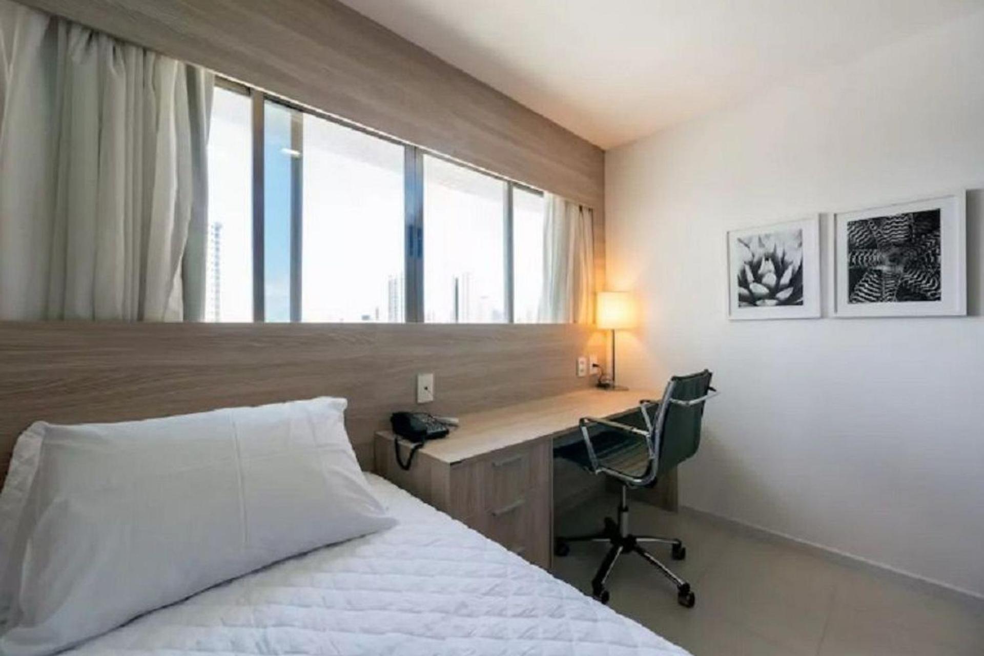 Excelente Flat em Boa Viagem 2 quartos Beach Class Ideal para Família ou Viagens de Negócio NOB1804