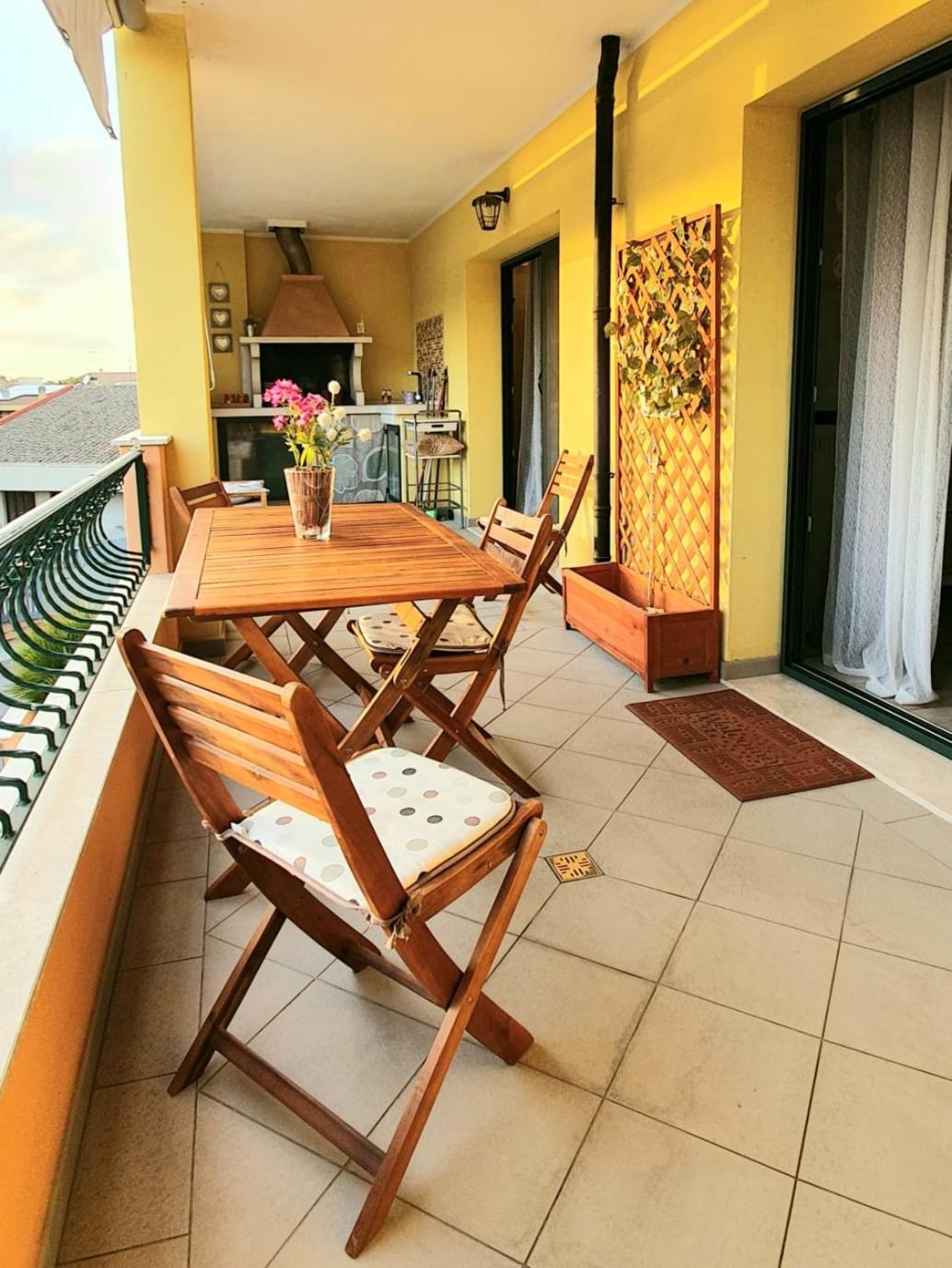 Modern cozy big balcony ENTIRE APARTMENT view 4