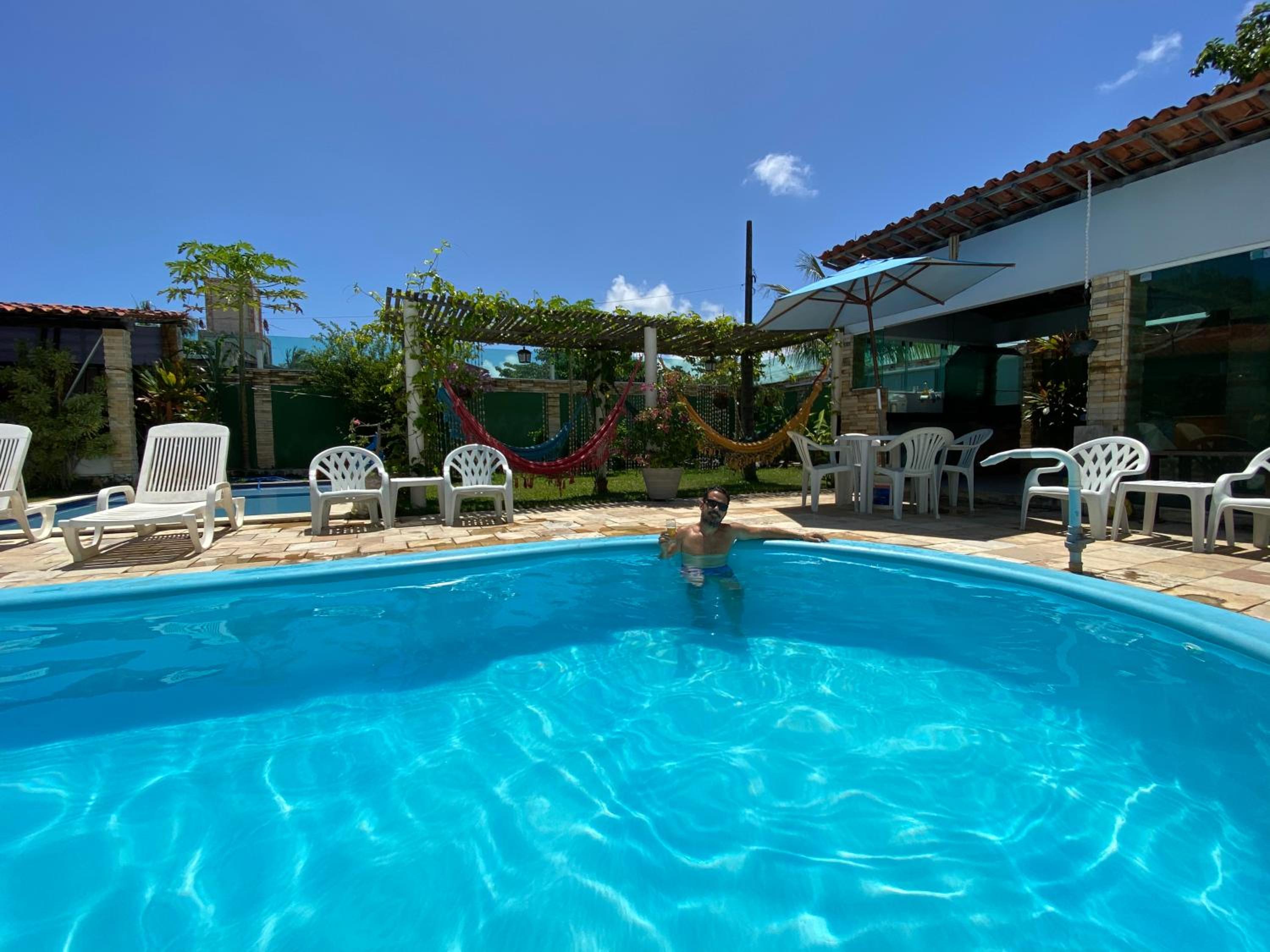 Casa Refúgio dos Carneiros, 1min do Mar, 4Suites, Salão de Jogos