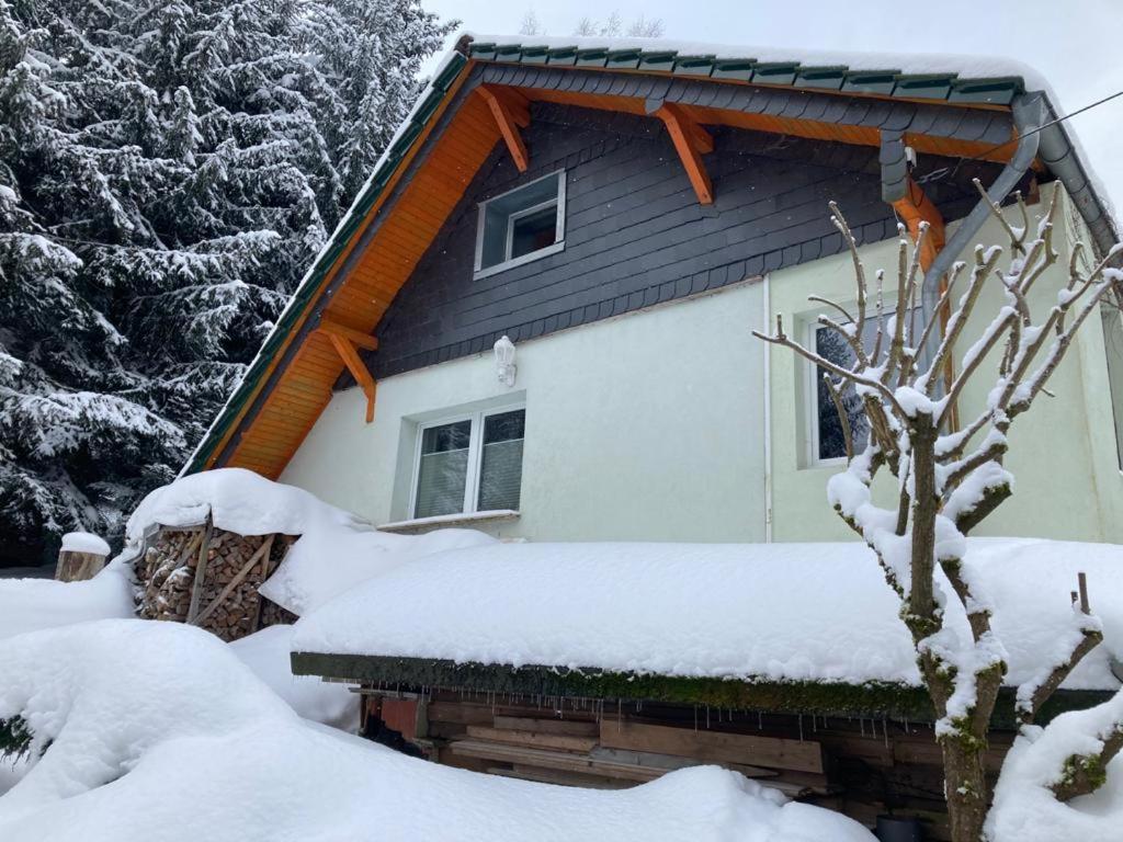 Idyllisches Ferienhaus am Wald