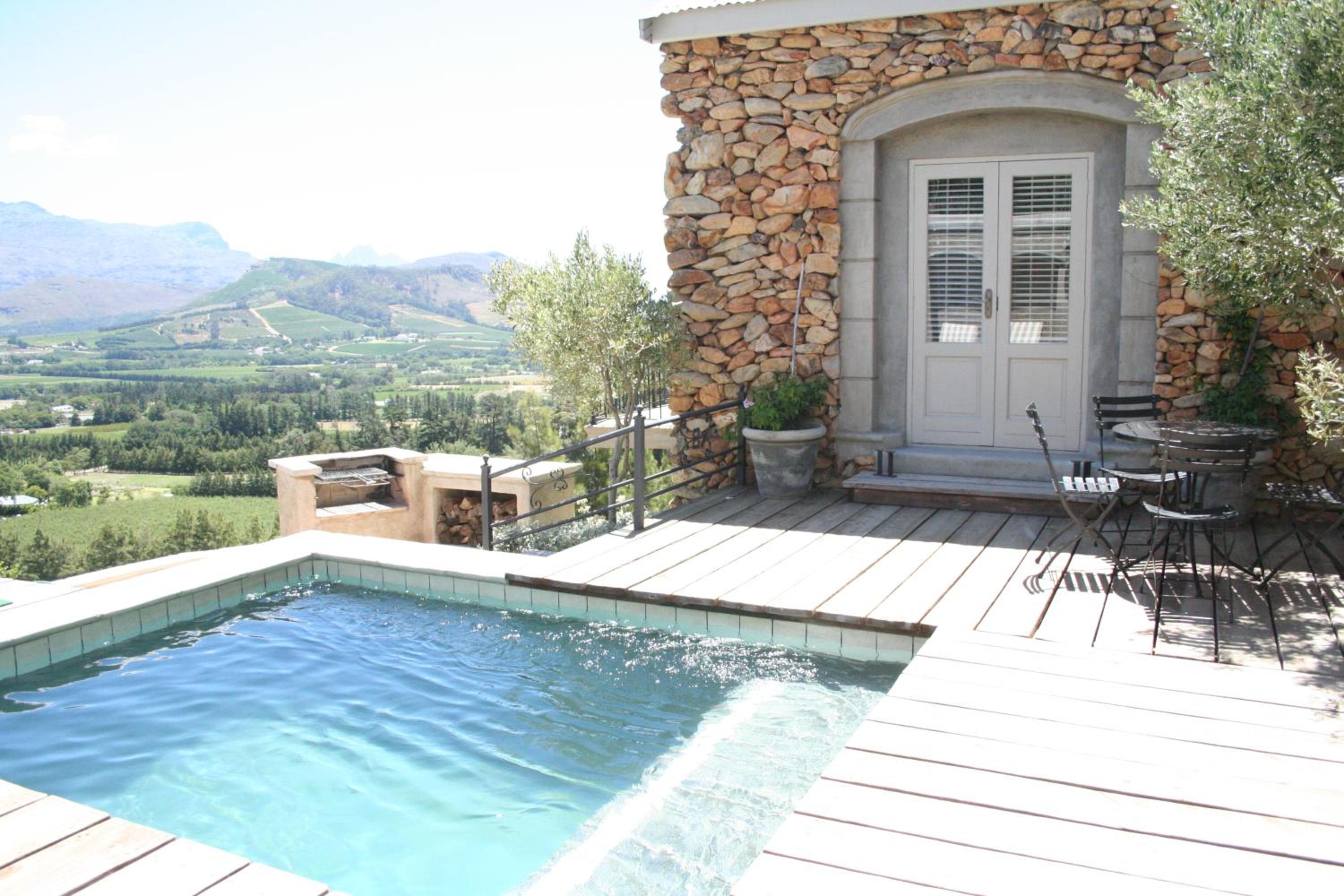 Franschhoek Pass Villa view 5