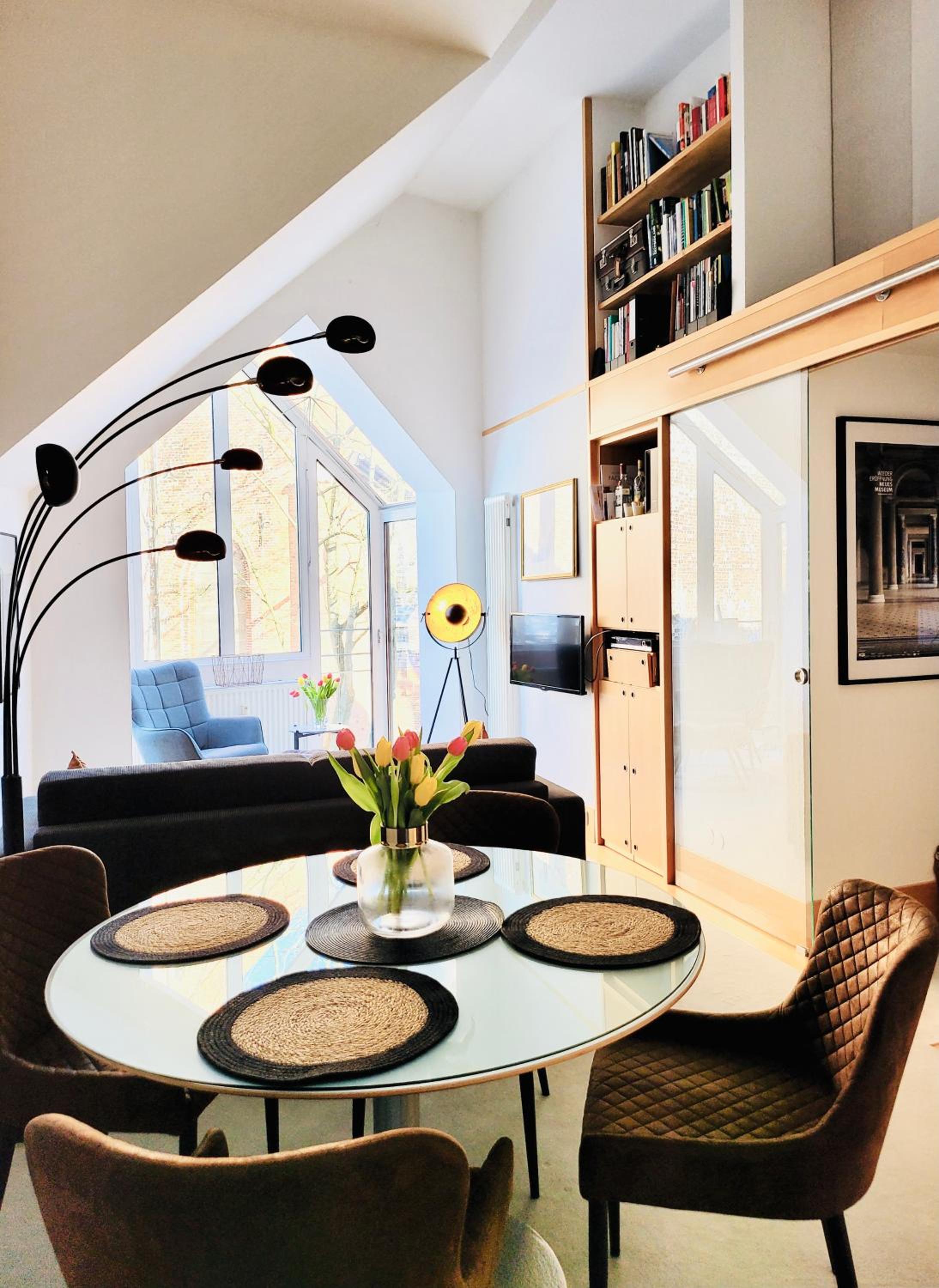 Das Stader Apartment en Stade — dining