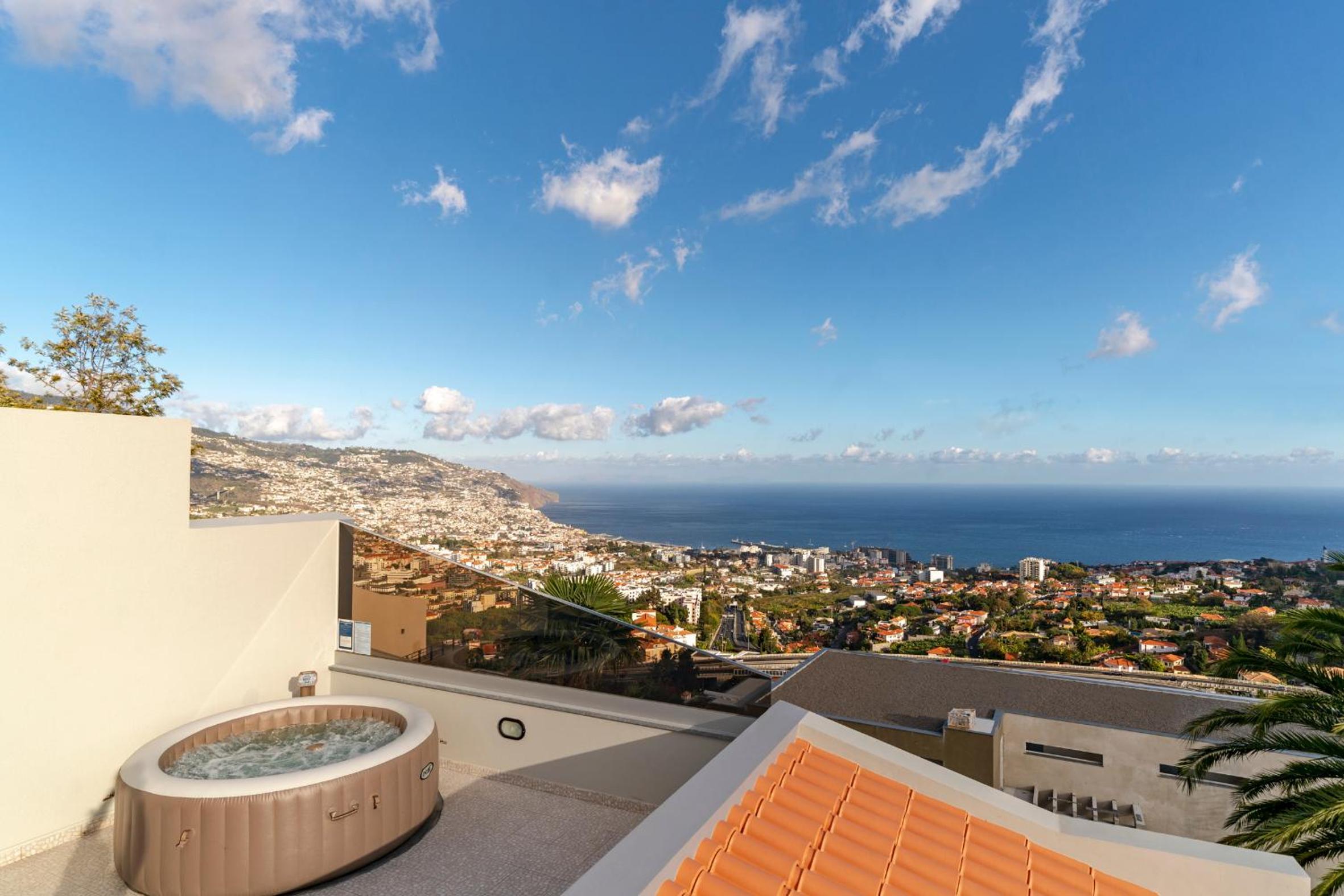 Exquisite Madeira Villa Villa Funchal Belair 4 Bedroom Panoramic Sea View