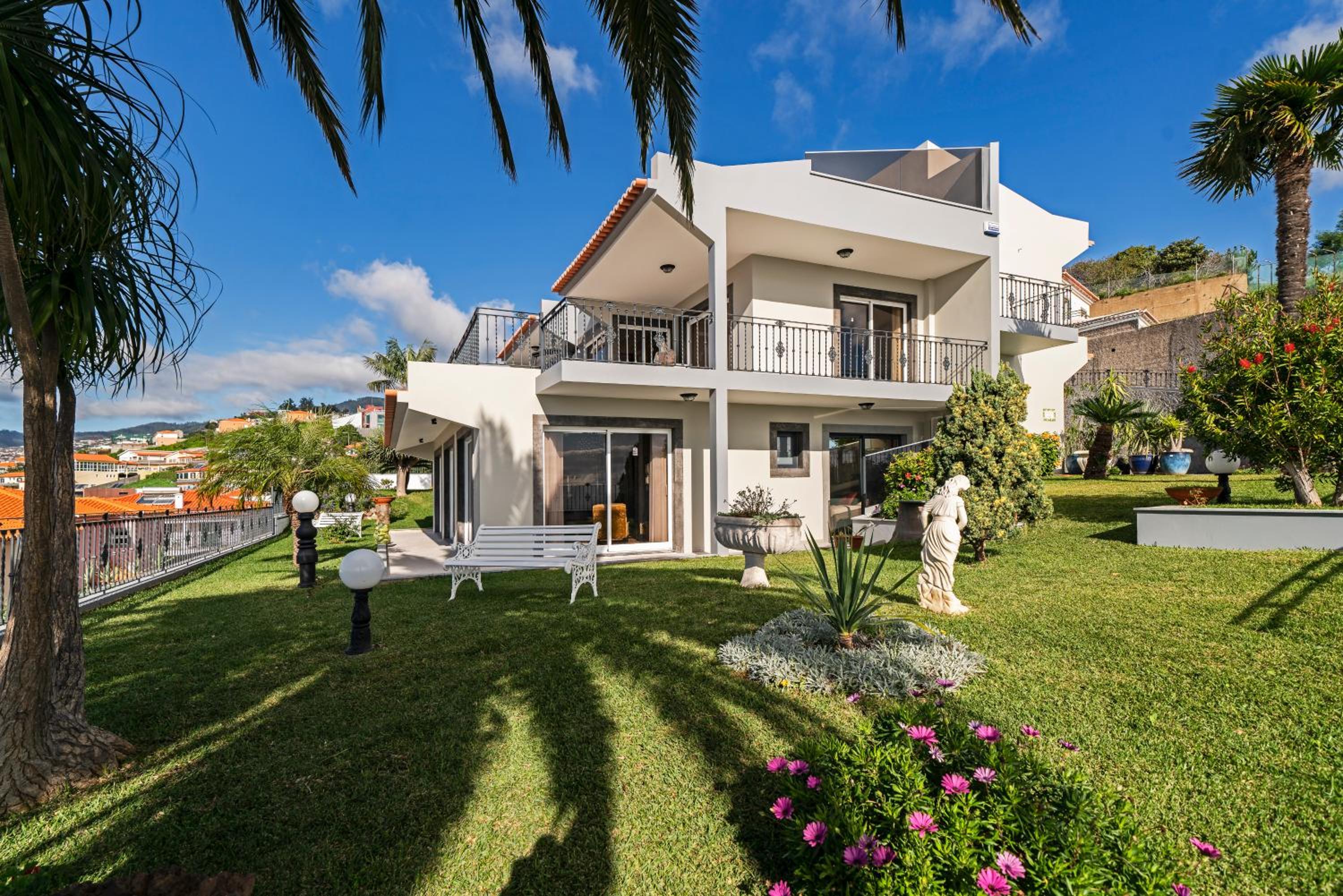 Exquisite Madeira Villa Villa Funchal Belair 4 Bedroom Panoramic Sea View
