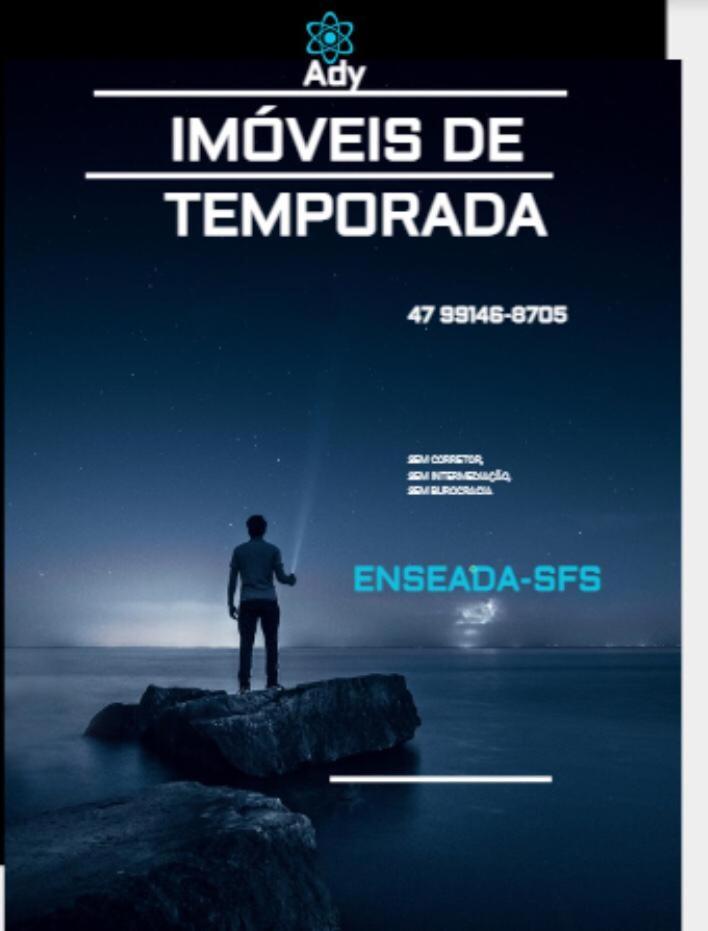 Casa Enseada 3 quartos para até 6 pessoas com 2 ar split