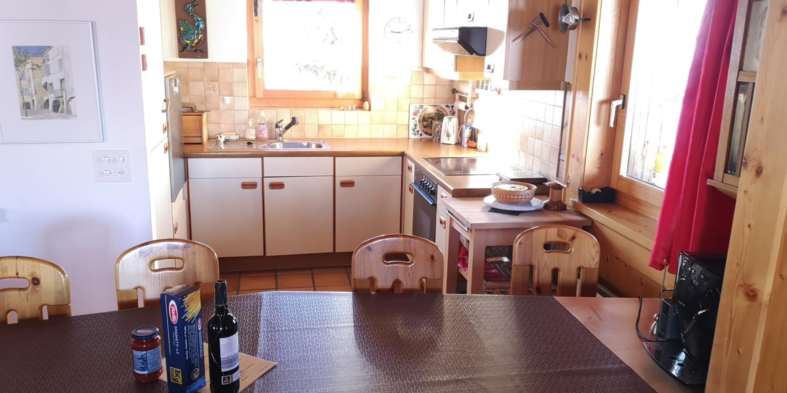 grosses Ferienhaus mit Sauna im Skigeb. Obersaxen