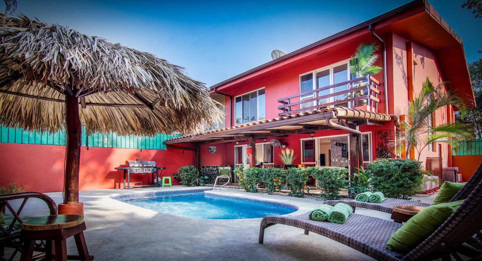 Spacious Home with Private Pool & Covered Patio Near the Beach