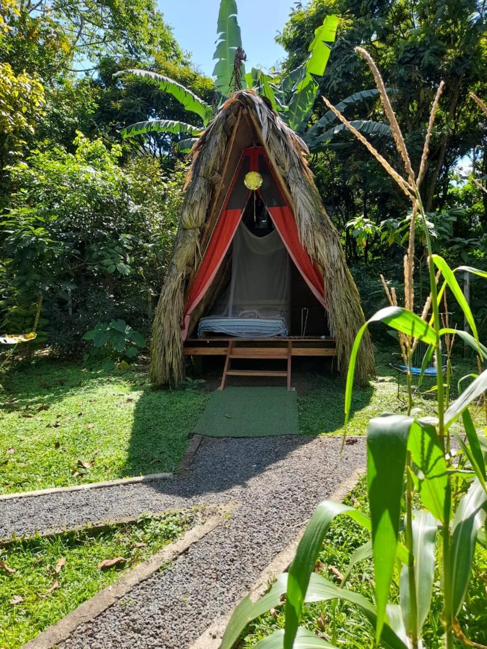 Centro Ananda, Cabina, Bambuszelt