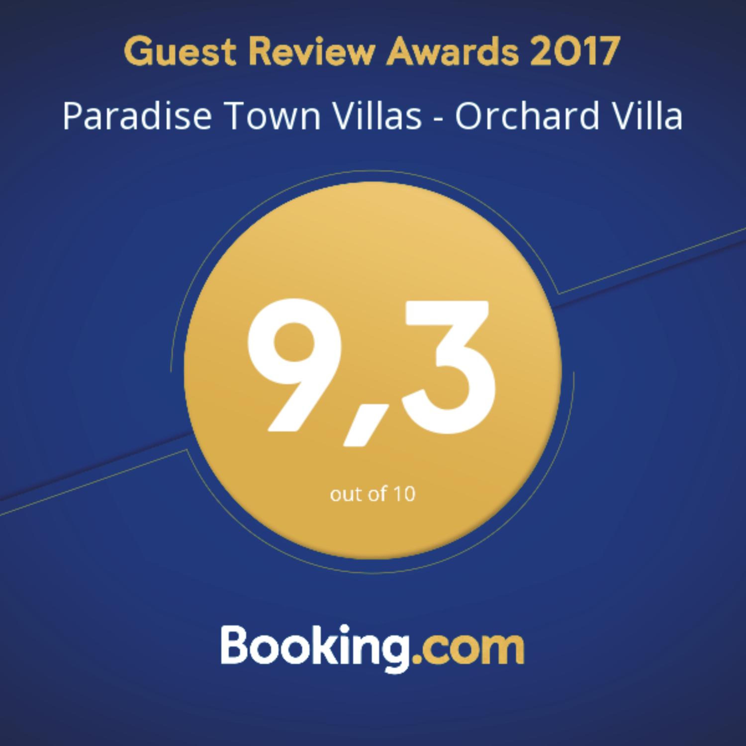 Paradise Town Villa Orchard