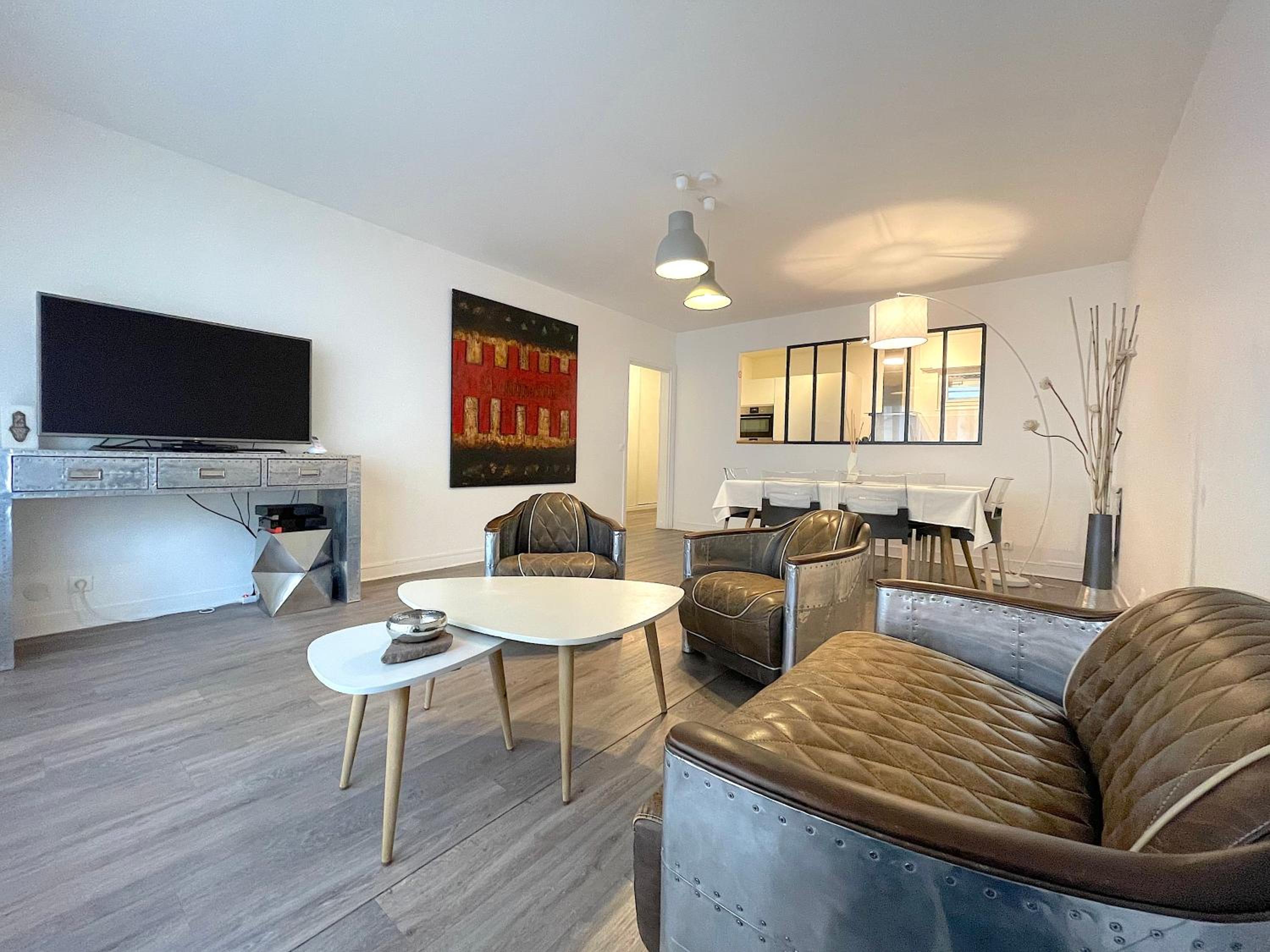 Deauville Vacations - L'IDEAL 112 - 85m2, 2 chambres, Parking  Cabine de plage - Property Image 12