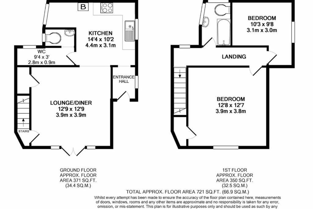 Town Centre House for 6 Guests view 5
