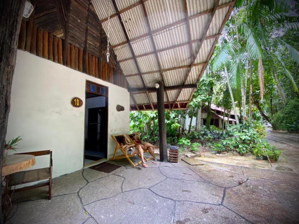 outdoor BBQ area