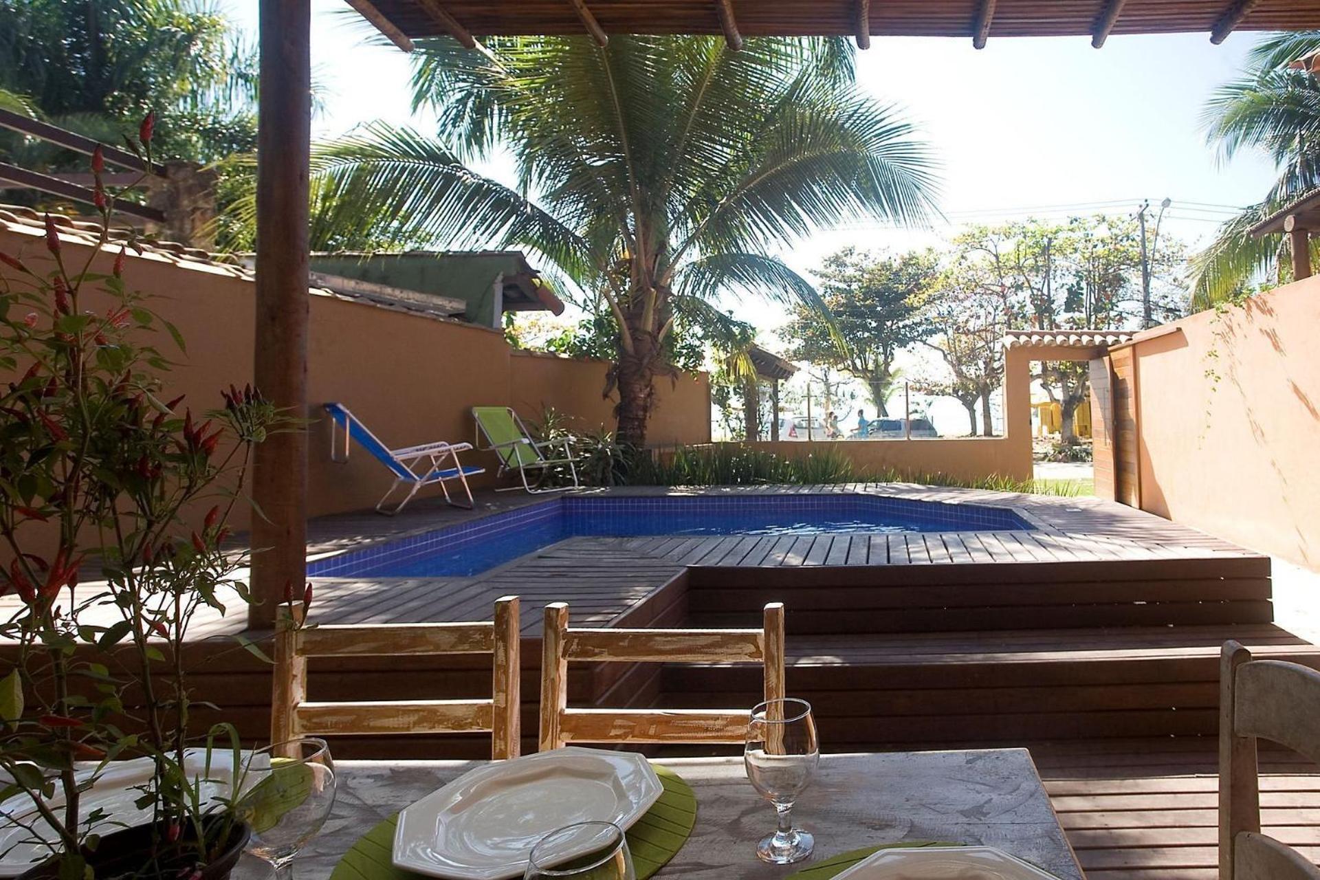 Lirio - Frente praia, 3 suites, 1km do centro,piscina, wi-fi e churrasqueira