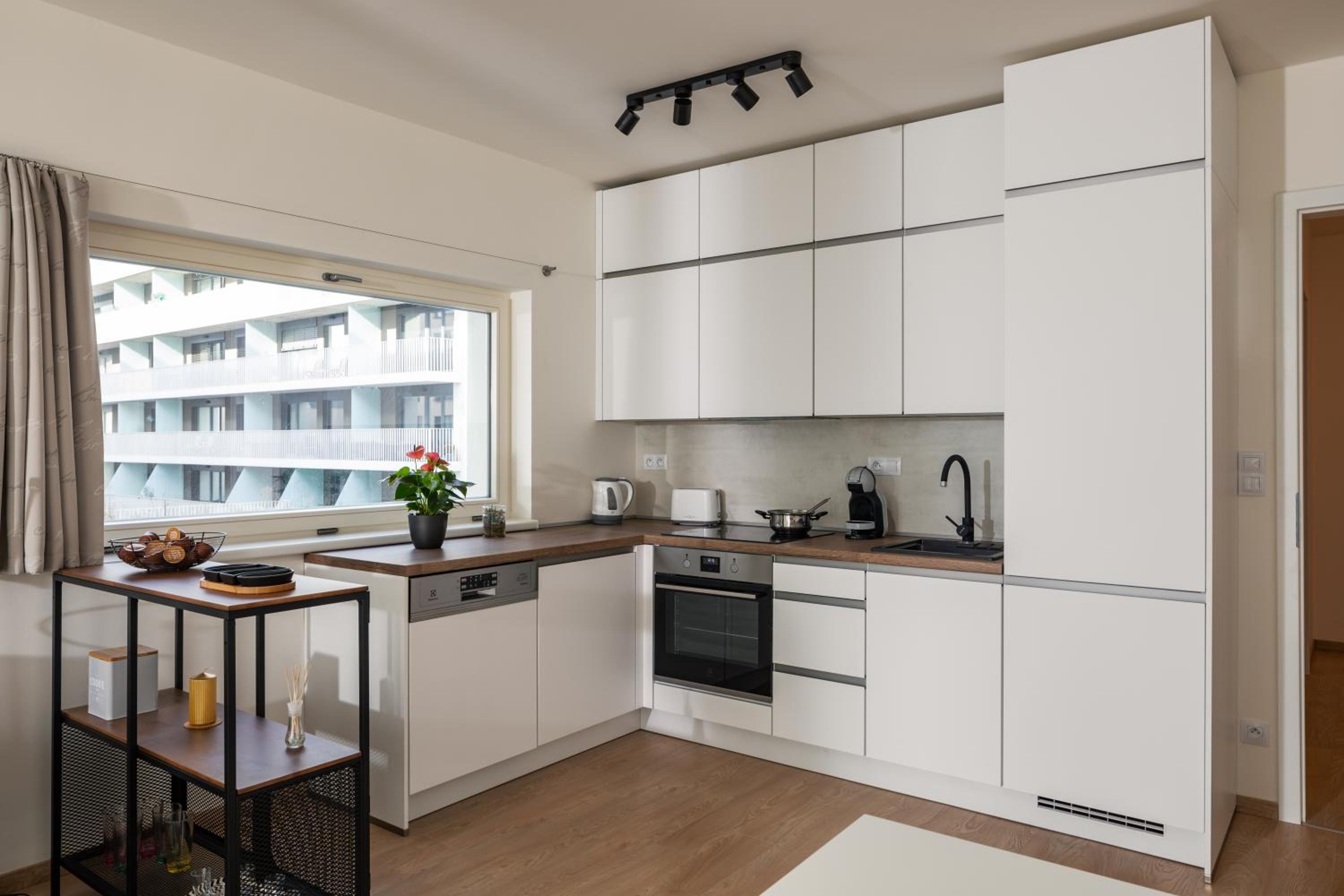 Prague Days - Apartment with Balcony and Parking in Trendy New Residential Area in Karlín