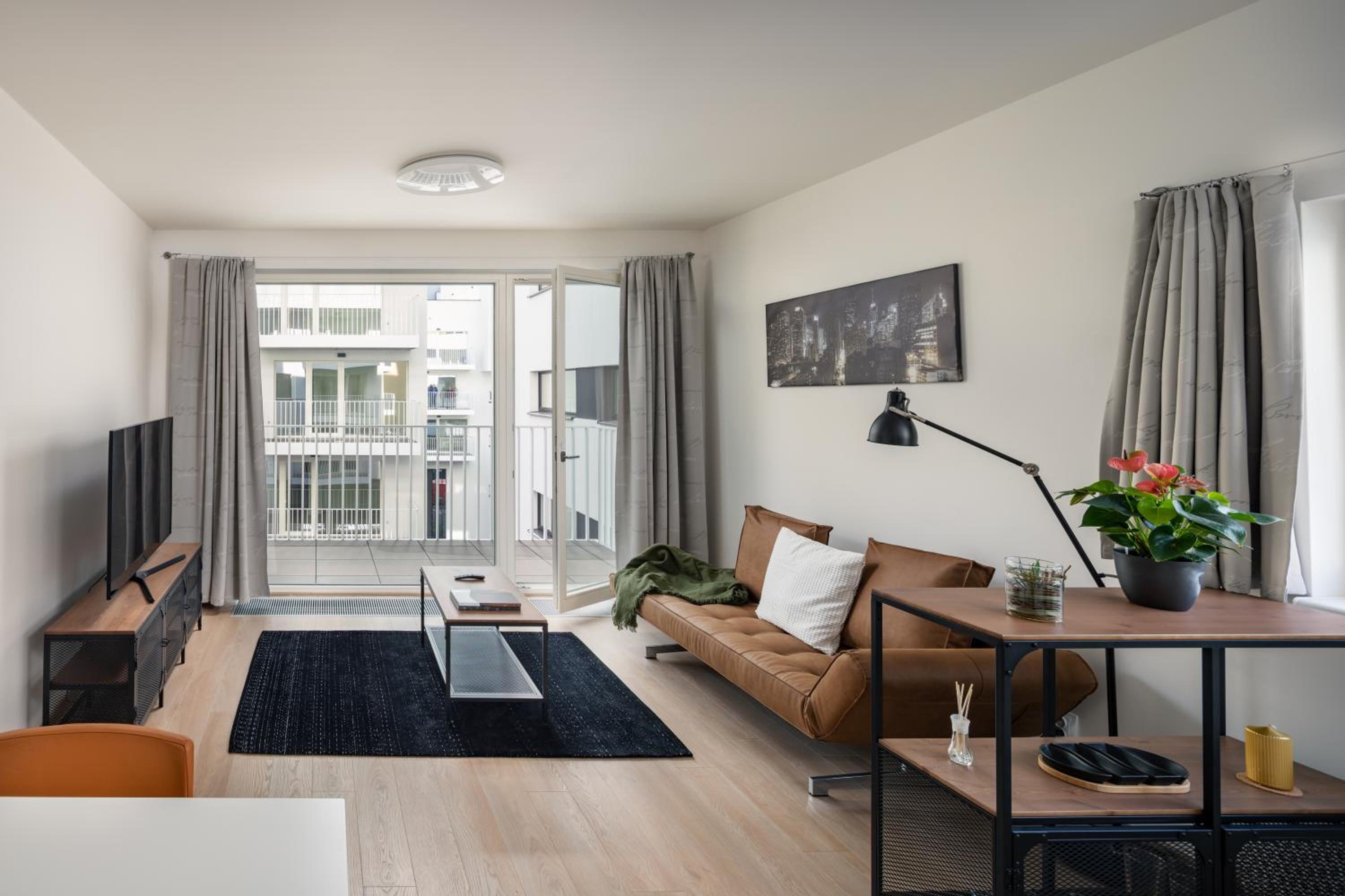 Prague Days - Apartment with Balcony and Parking in Trendy New Residential Area in Karlín
