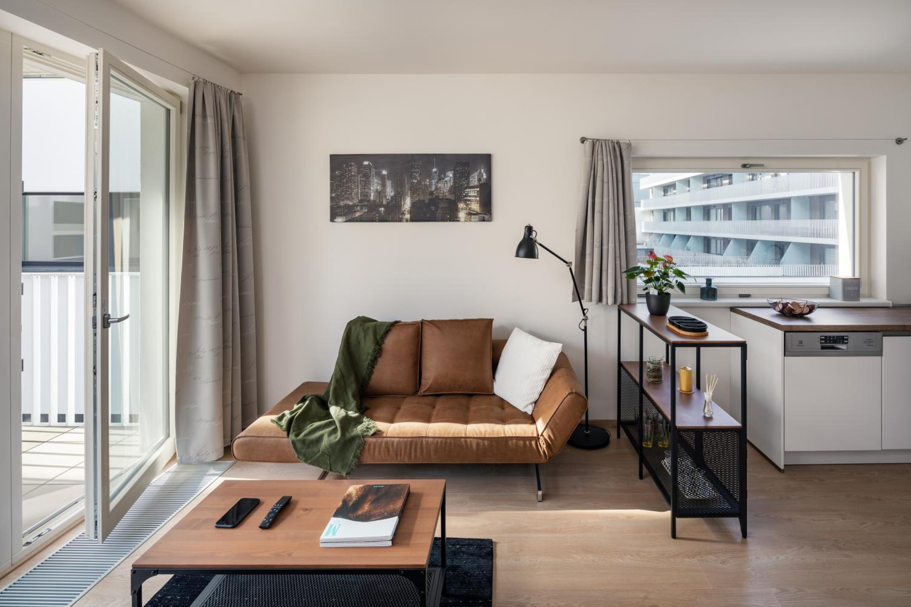 Prague Days - Apartment with Balcony and Parking in Trendy New Residential Area in Karlín