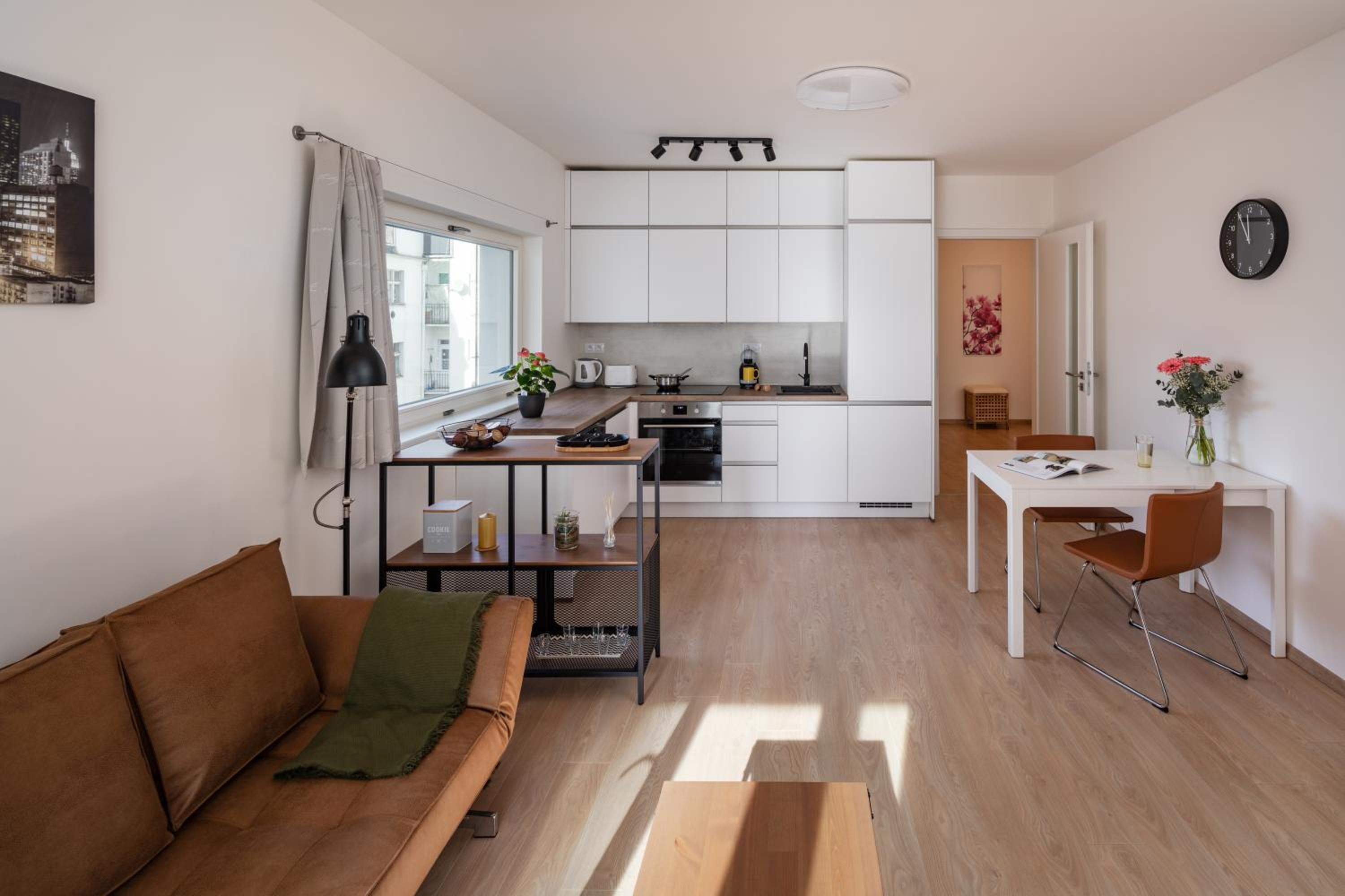 Prague Days - Apartment with Balcony and Parking in Trendy New Residential Area in Karlín